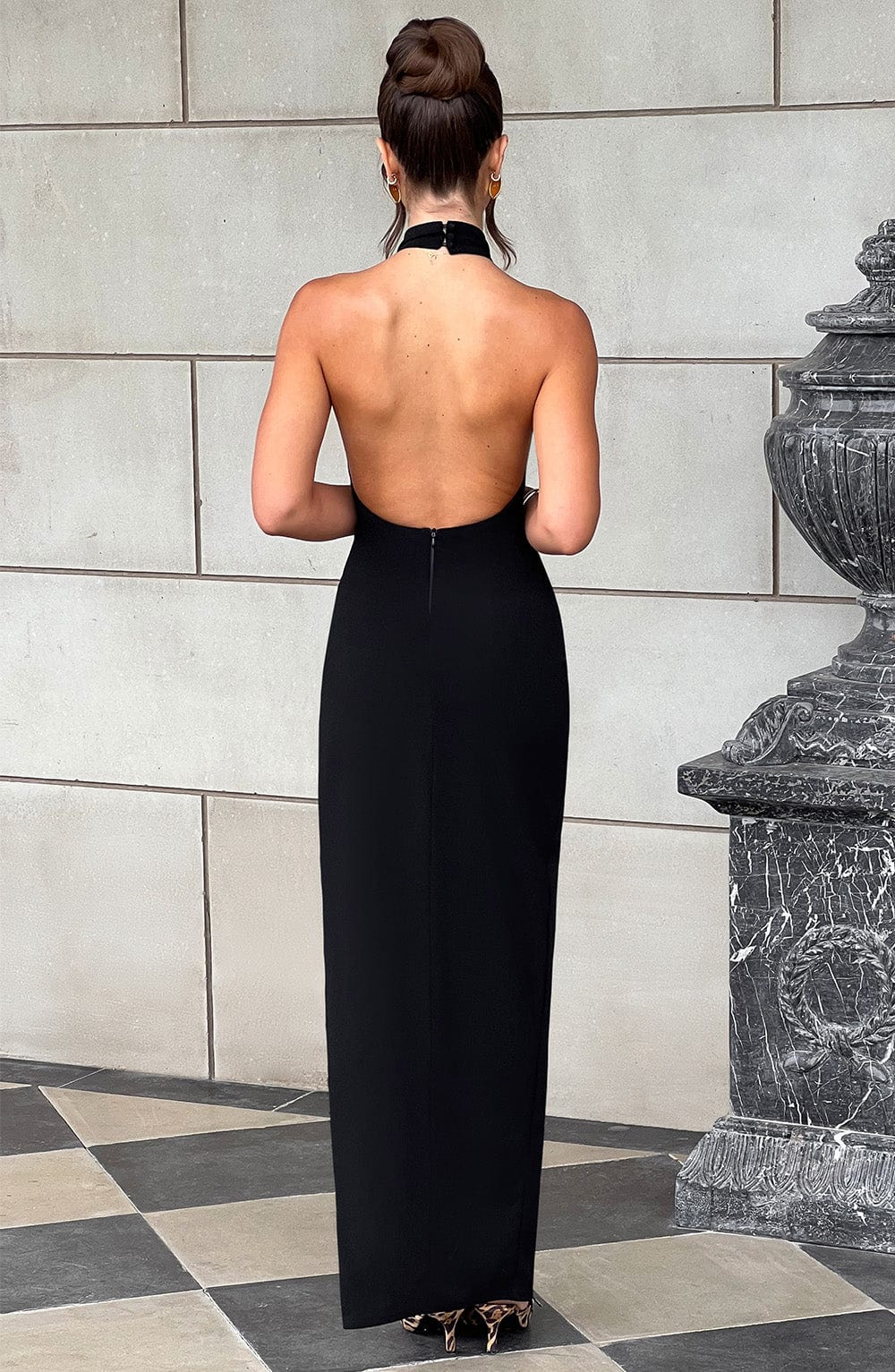 Abito Maxi Adalia Nero