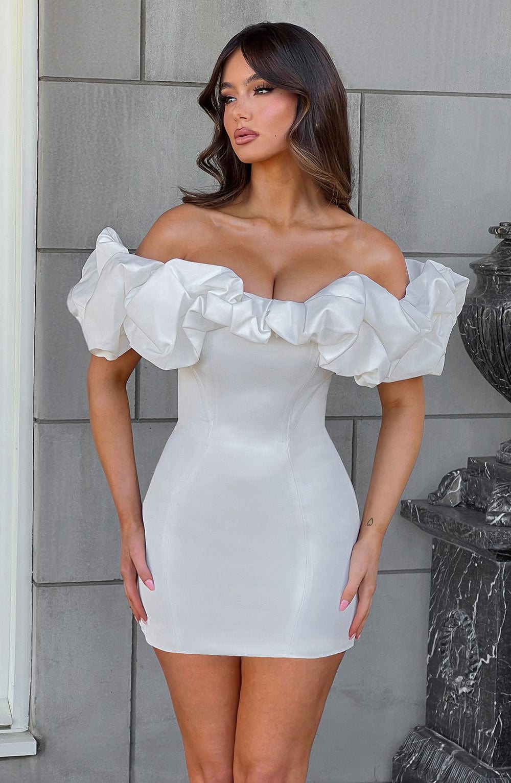 Abito Minidress Bianco