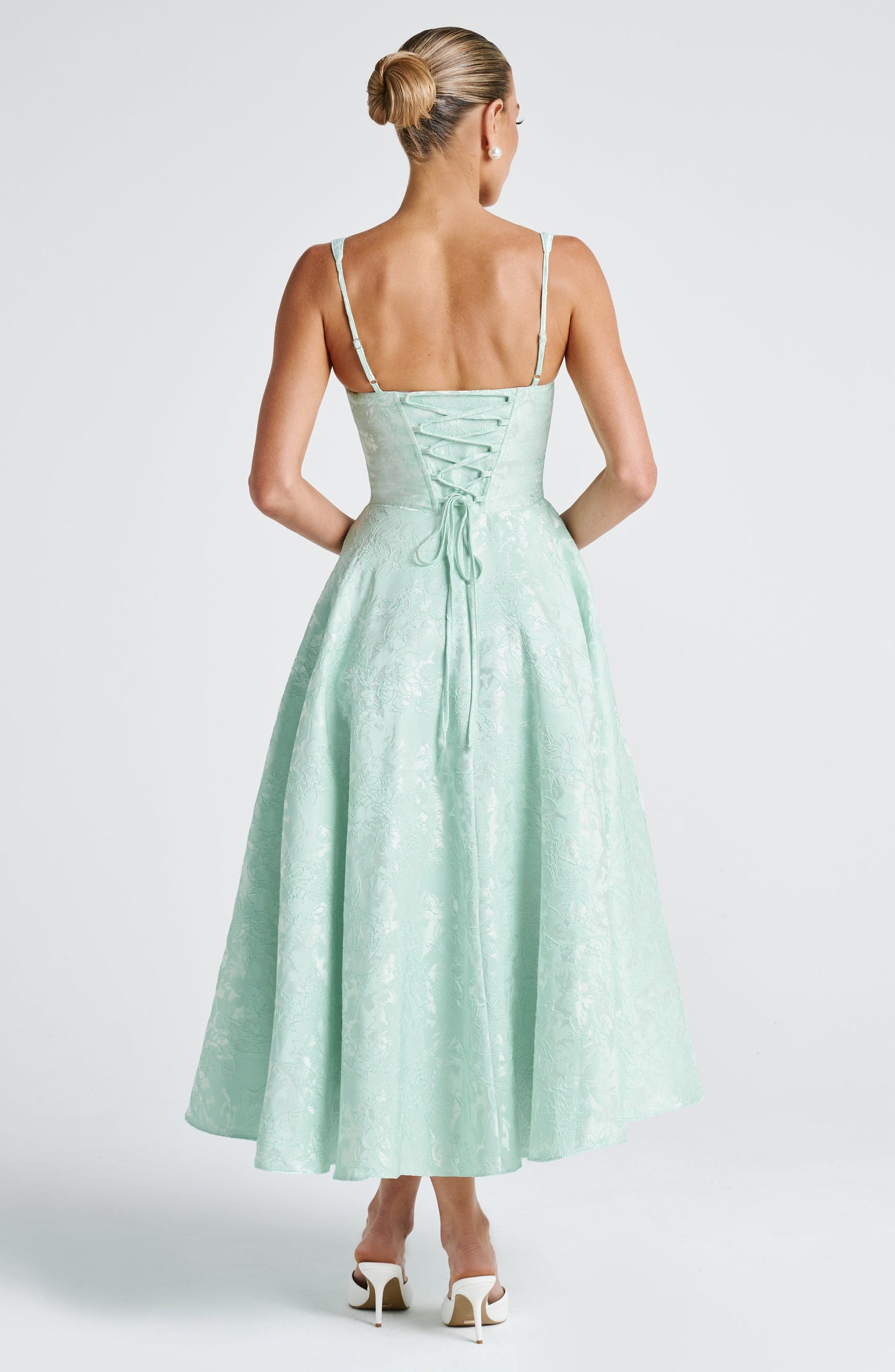 Abito Midi Verde