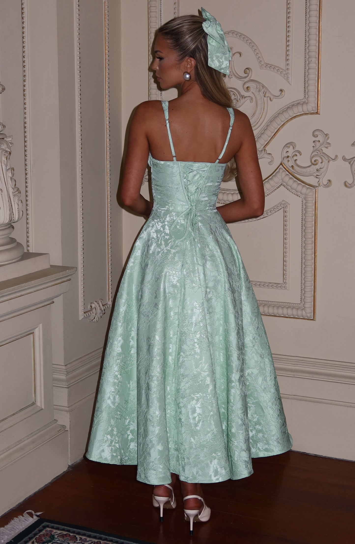 Abito Midi Verde