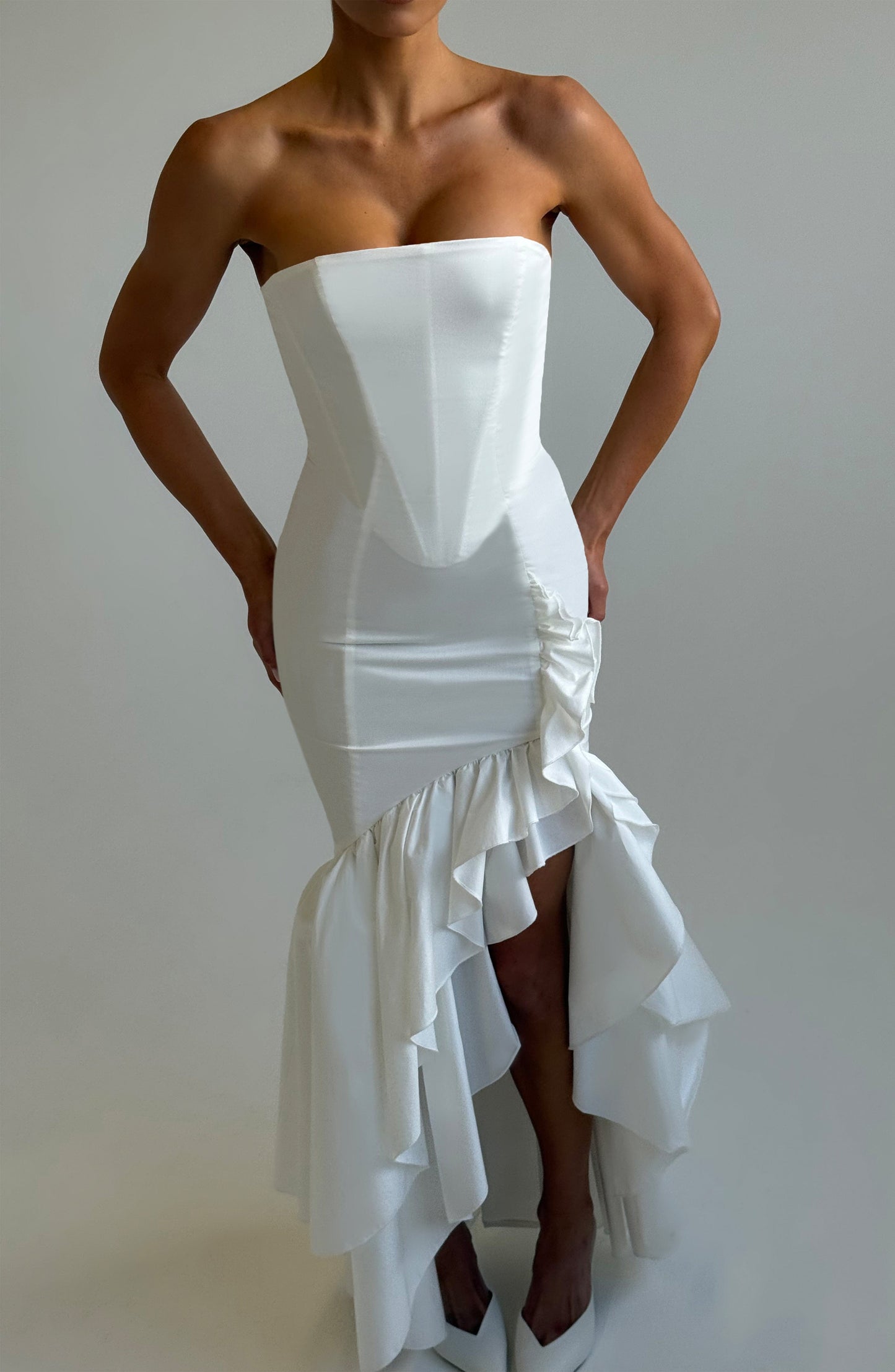 Abito Maxi Angelina Avorio