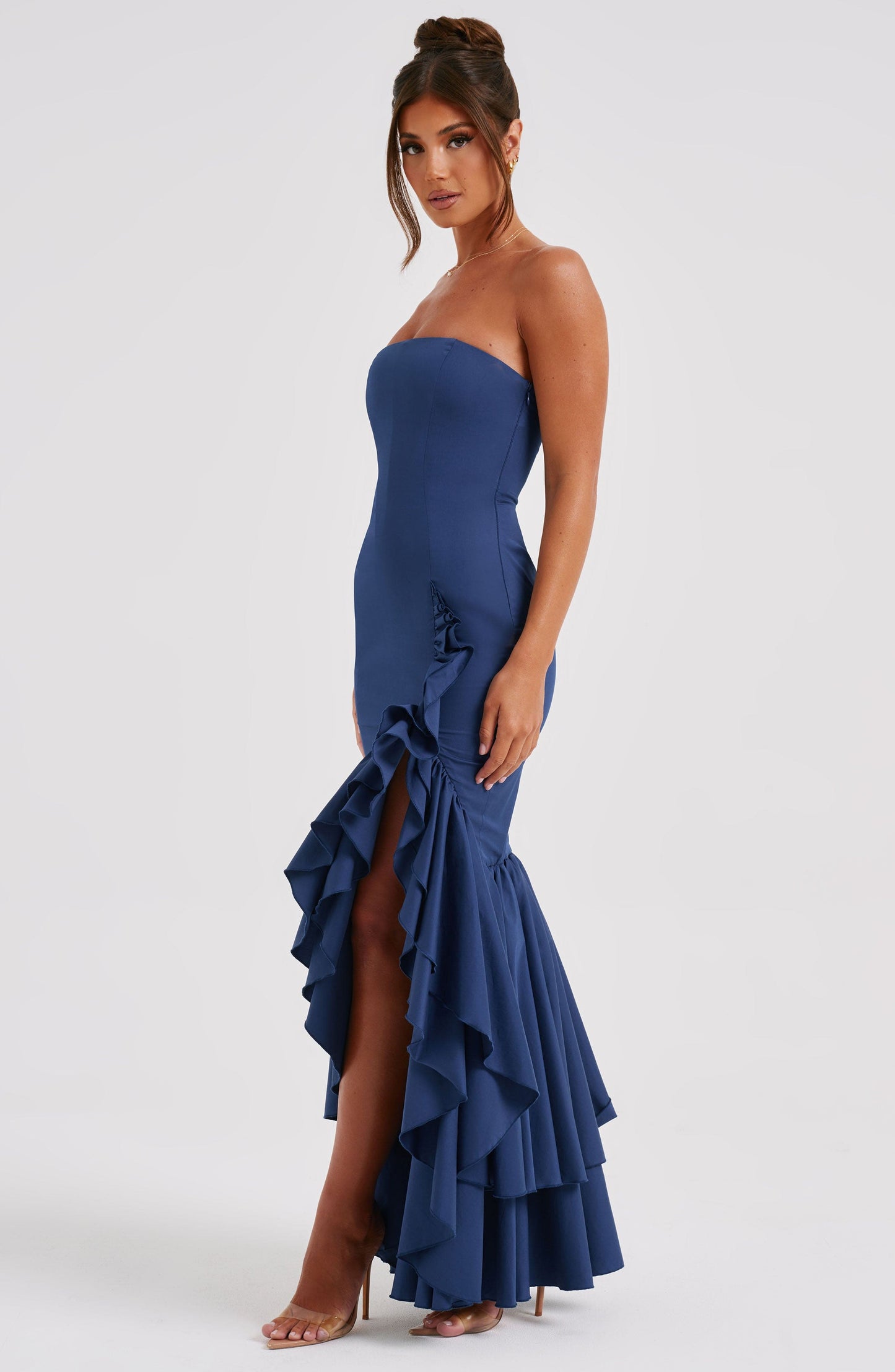 Abito Maxi Navy Donna