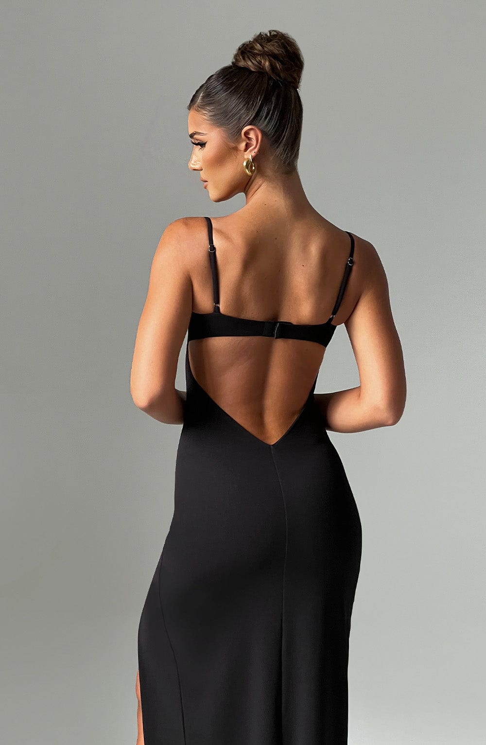 Asteria Maxi Abito Nero