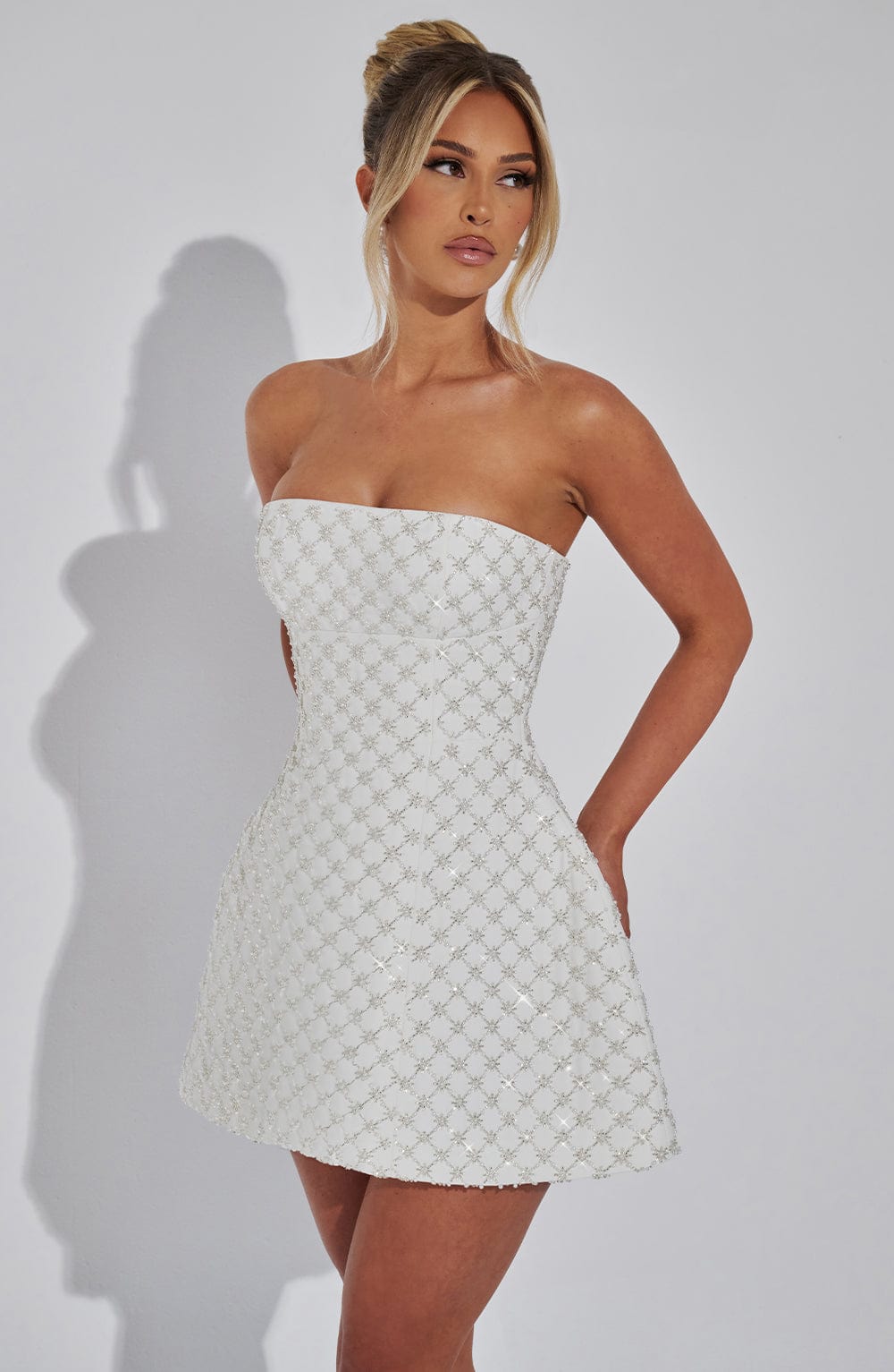 Abito Minidress Beatrice Avorio