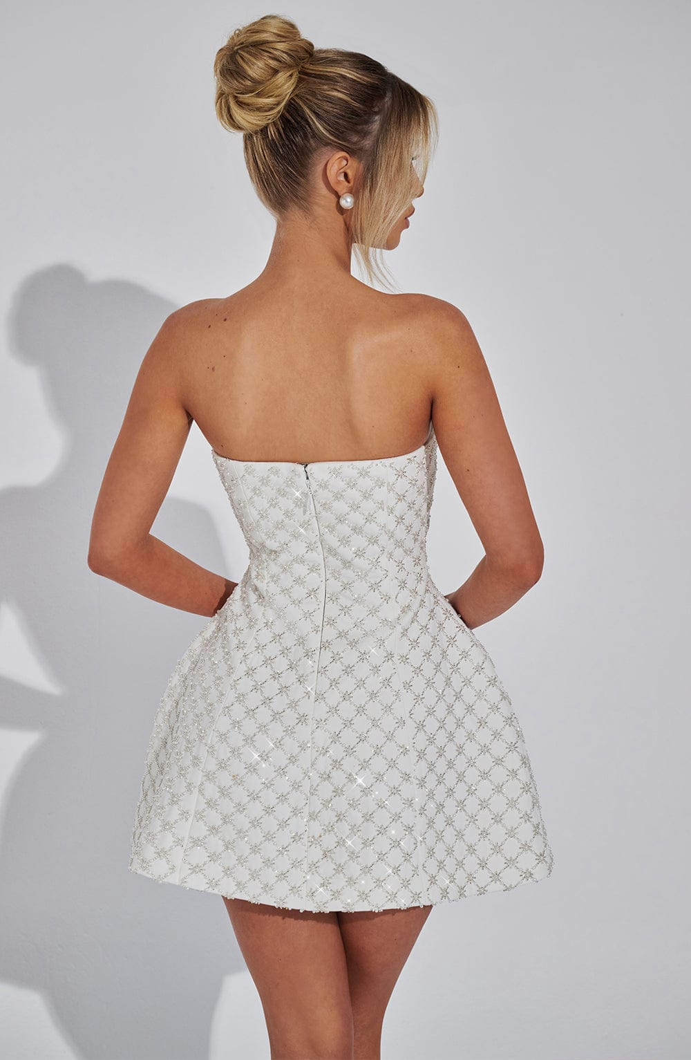 Abito Minidress Beatrice Avorio