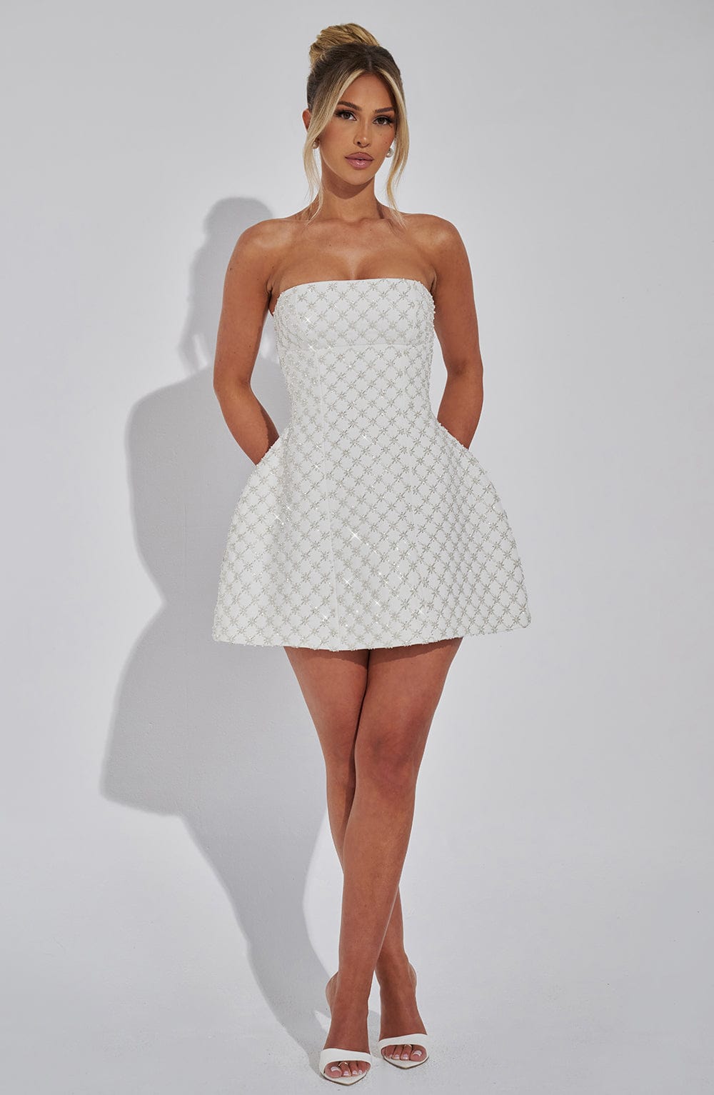 Abito Minidress Beatrice Avorio