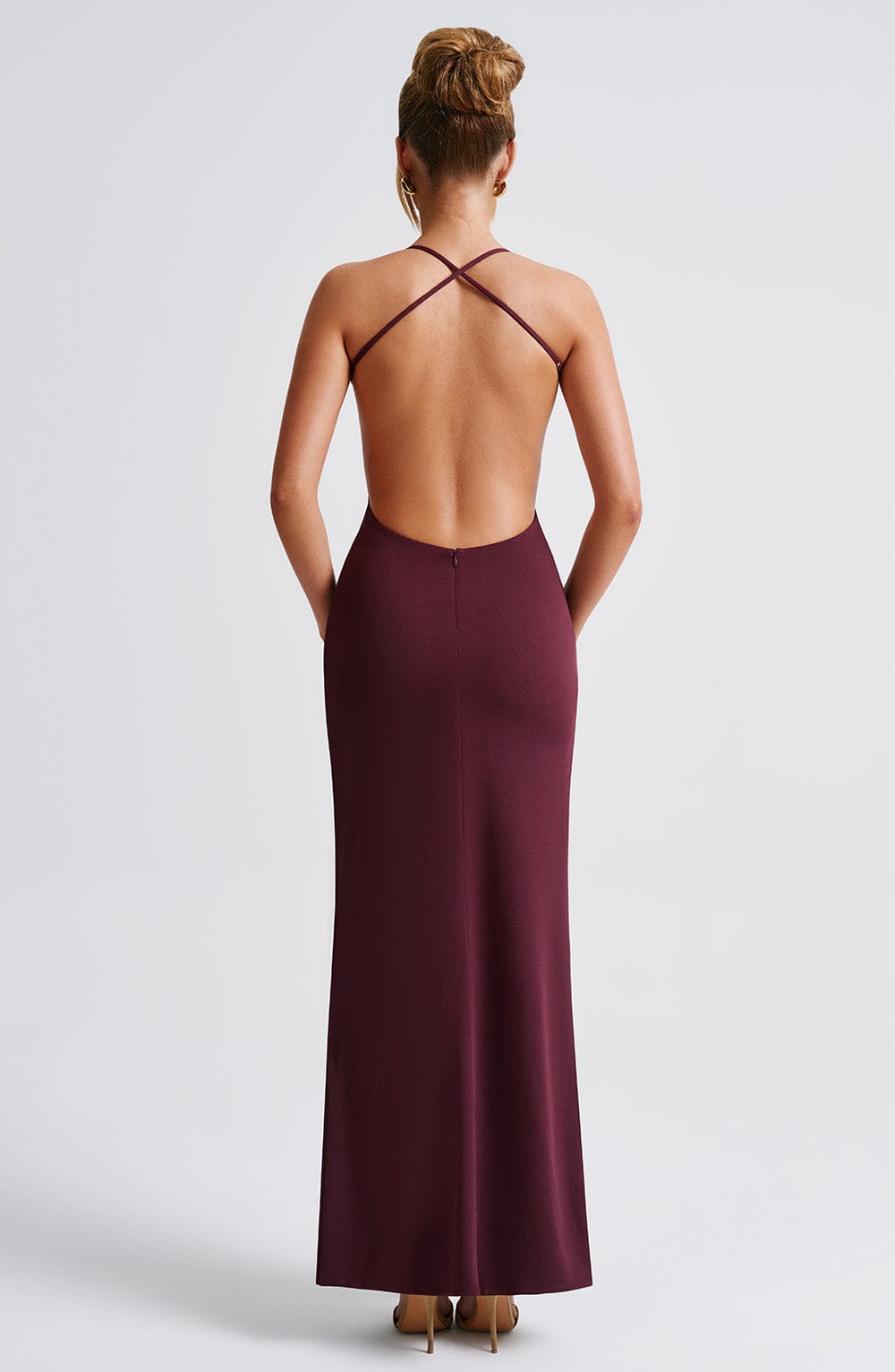Abito Maxi Cherry Lacquer