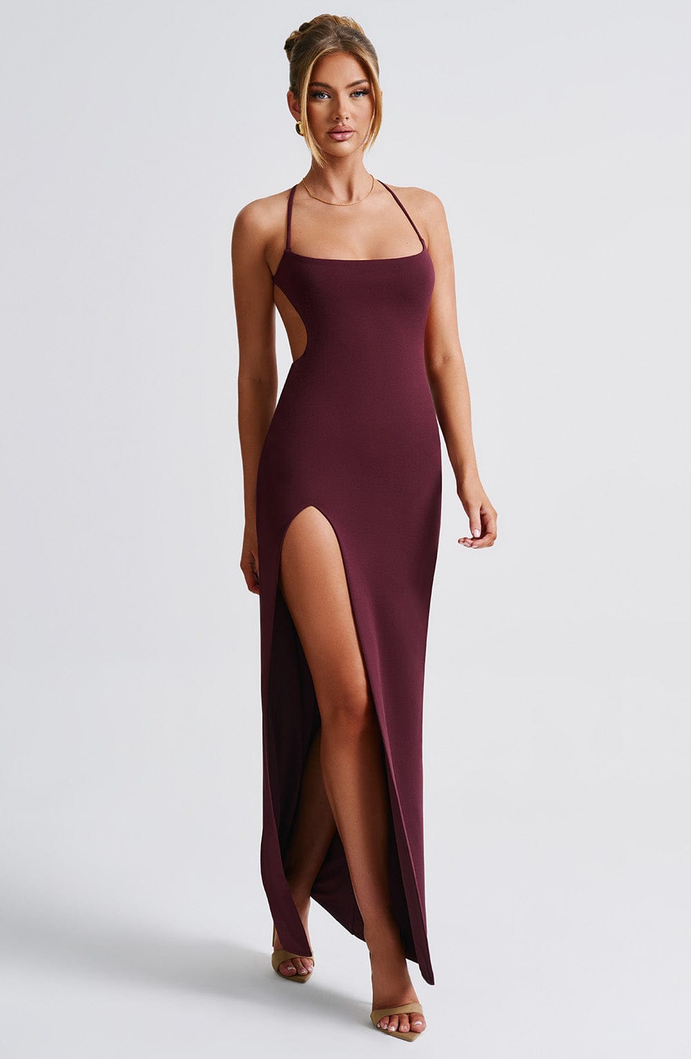 Abito Maxi Cherry Lacquer