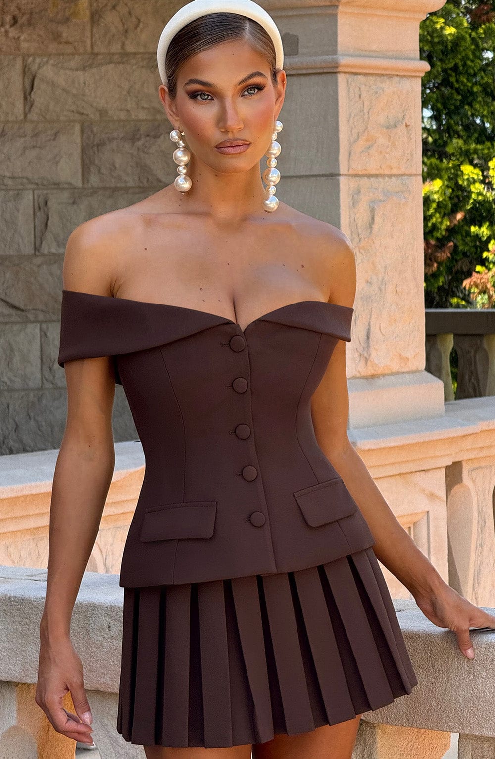 Blakely Top - Marrone Plum