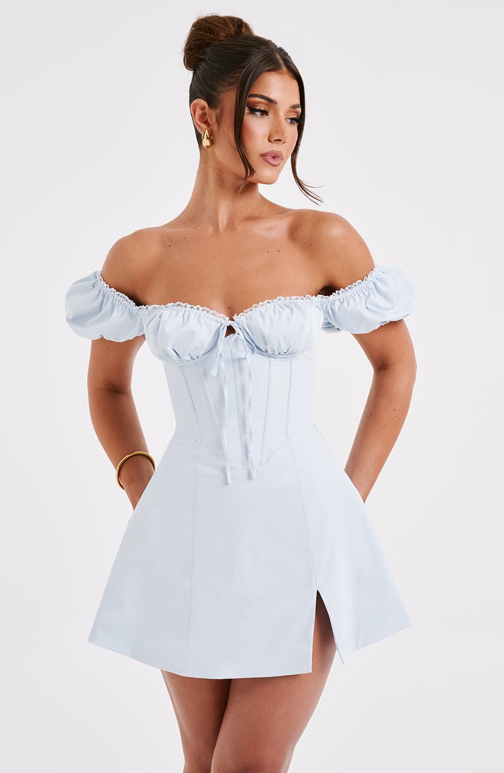 Abito Mini Caitlyn Blu