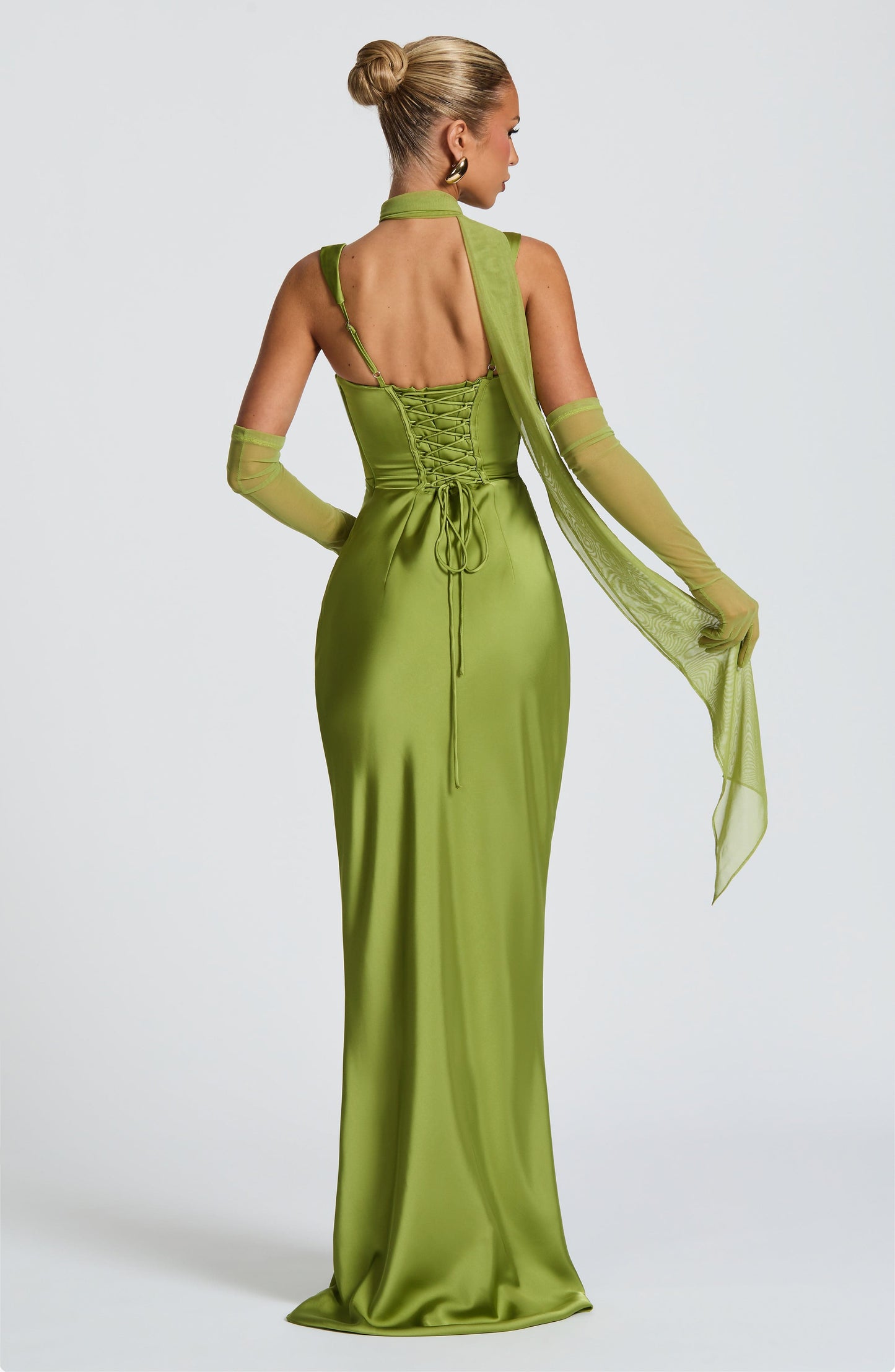 Abito Maxi Calanthe Verde