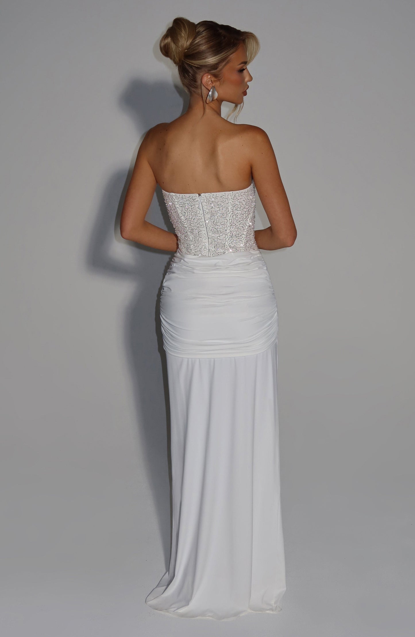 Abito Maxi Carina - Avorio