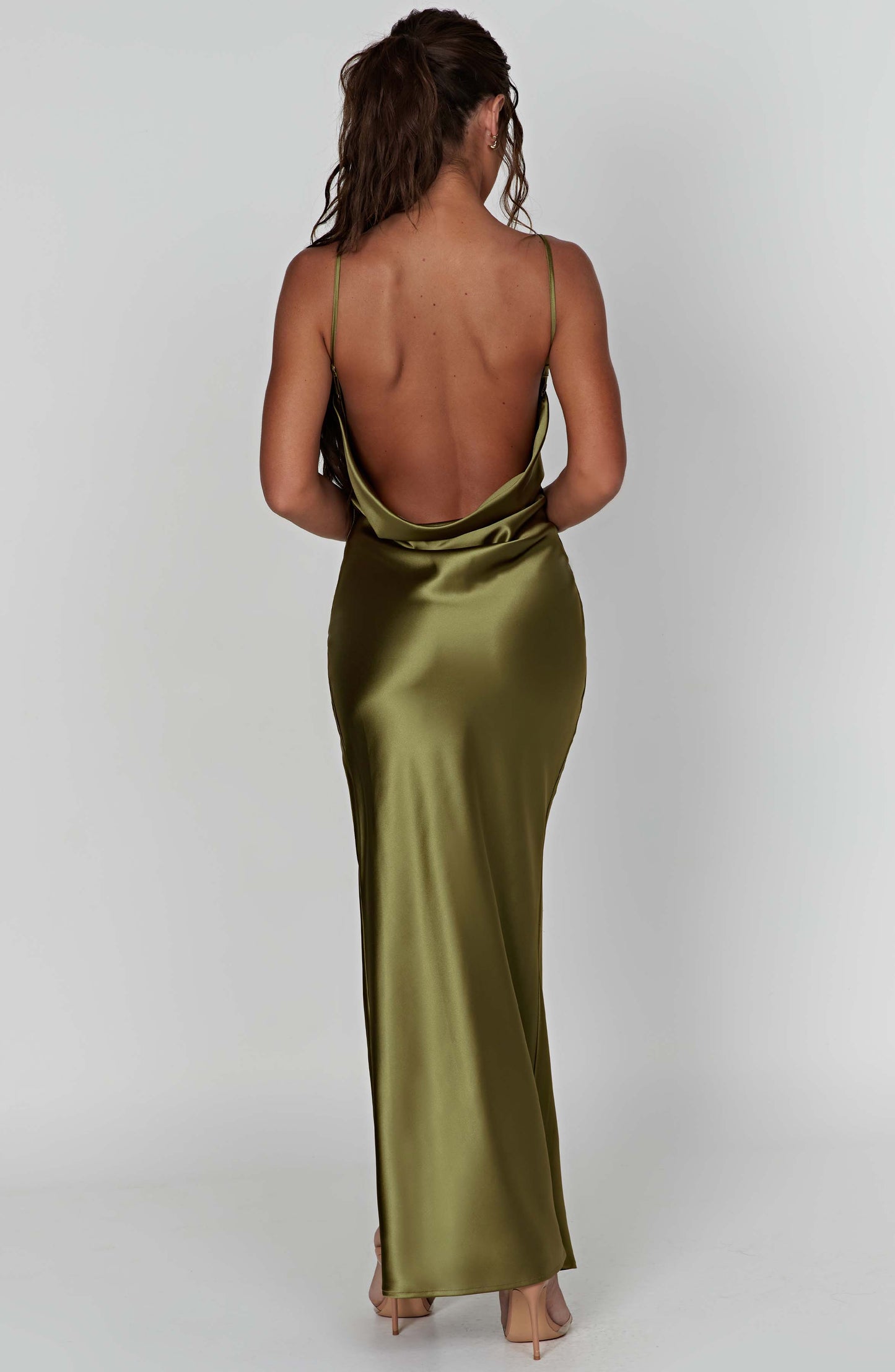 Abito Maxi Celestina Khaki