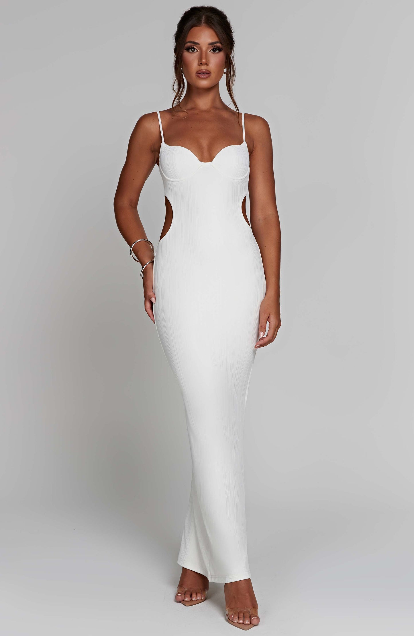 Abito Maxi Celine Bianco