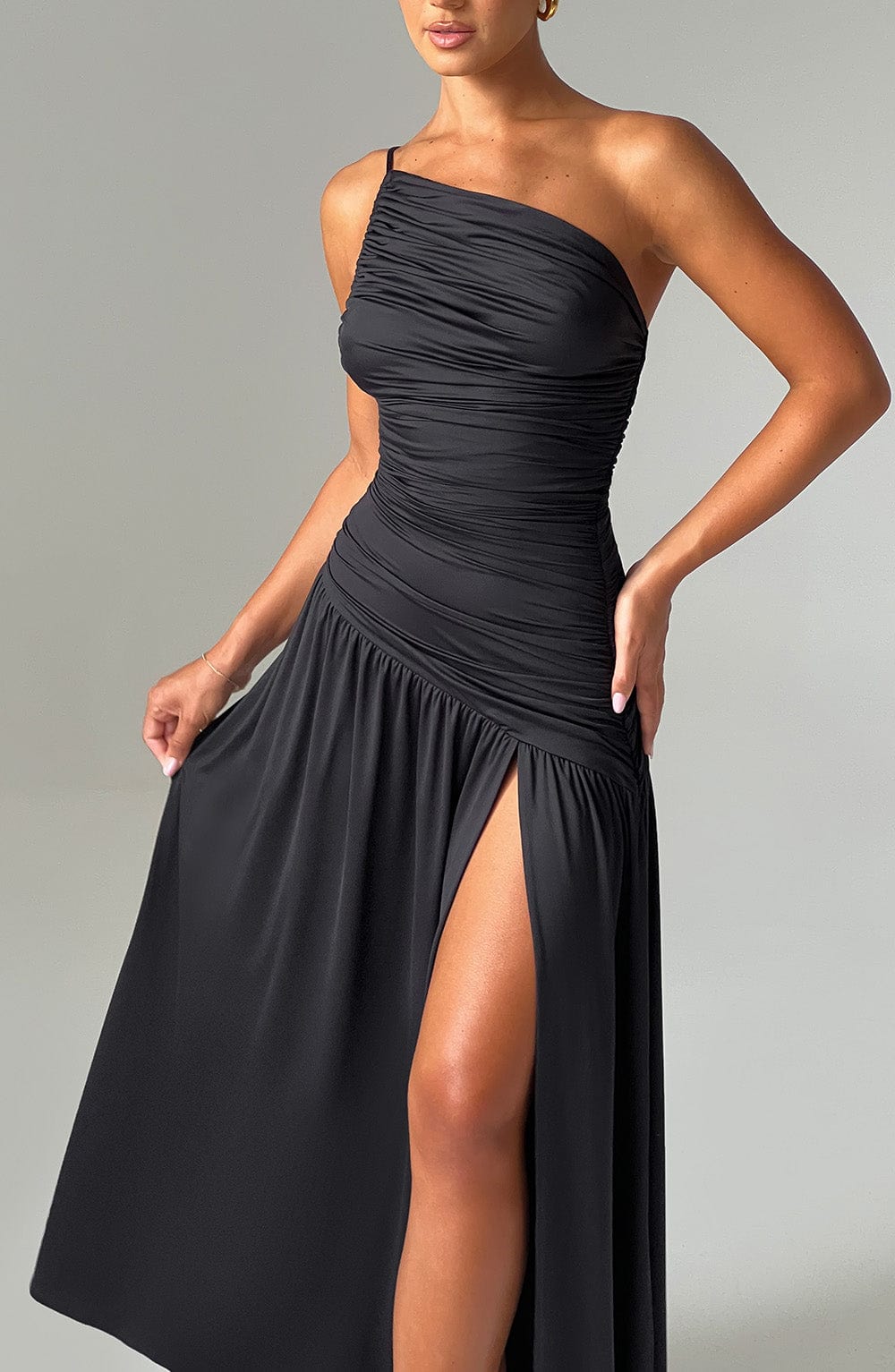 Abito Maxi Claudia Nero
