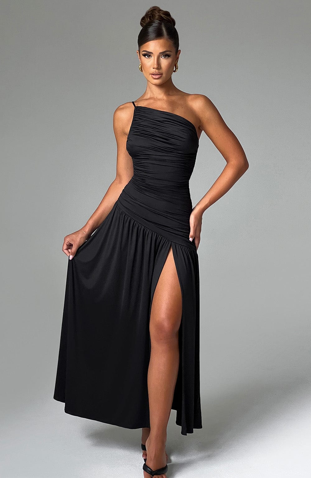 Abito Maxi Claudia Nero