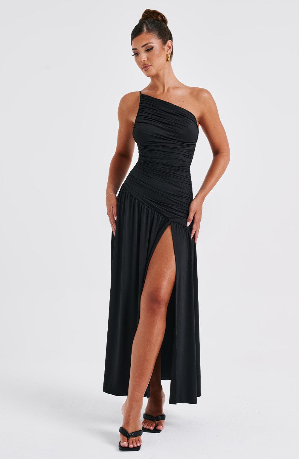 Abito Maxi Claudia Nero