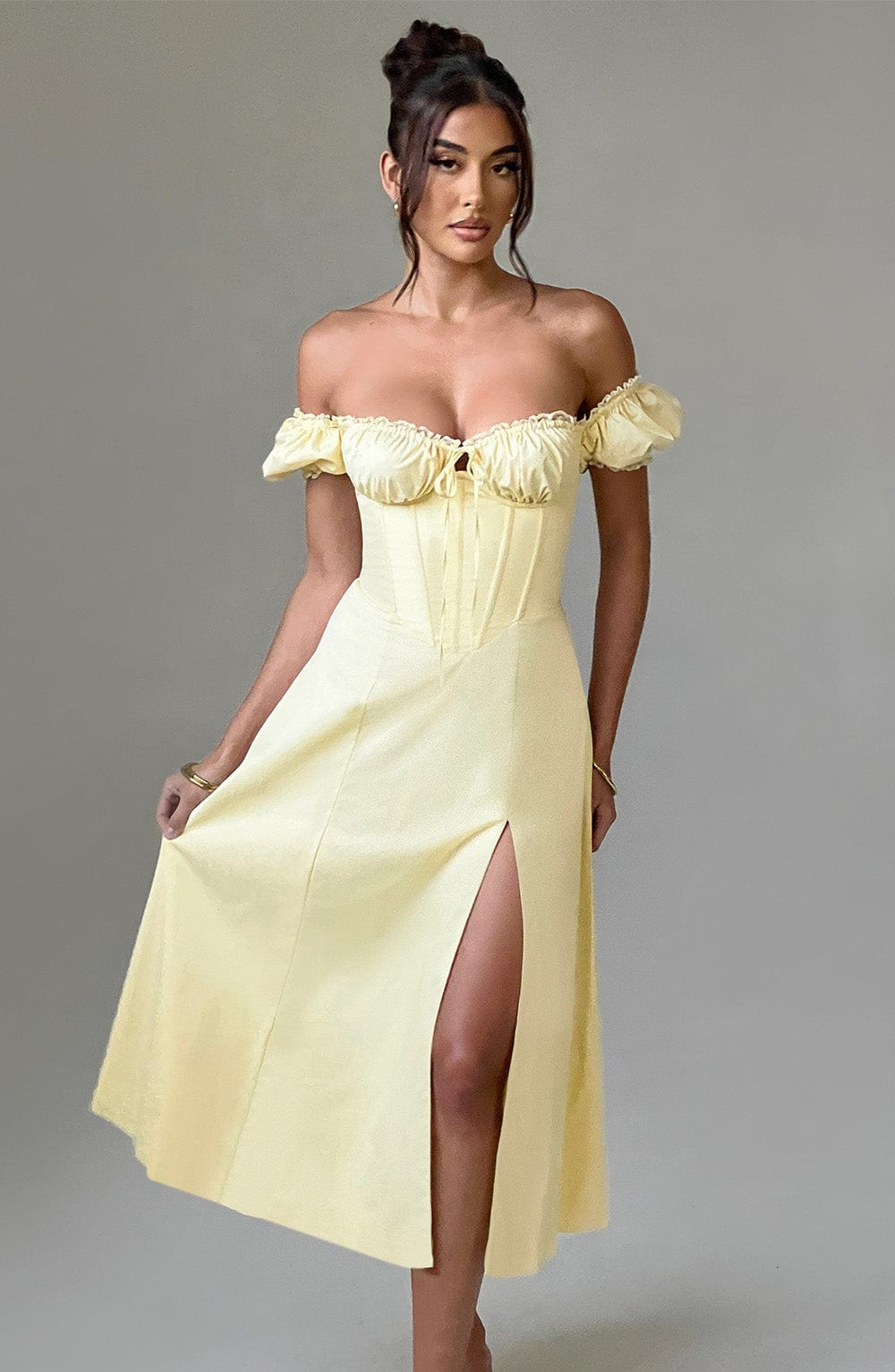 Abito Midi Courtney Limone