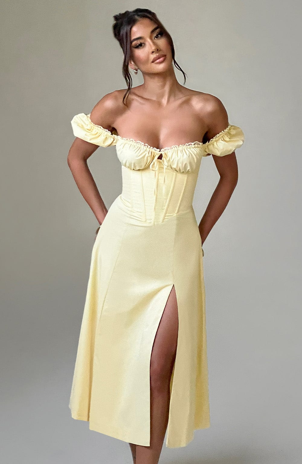 Abito Midi Courtney Limone