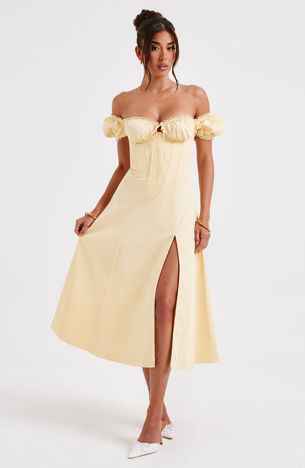 Abito Midi Courtney Limone
