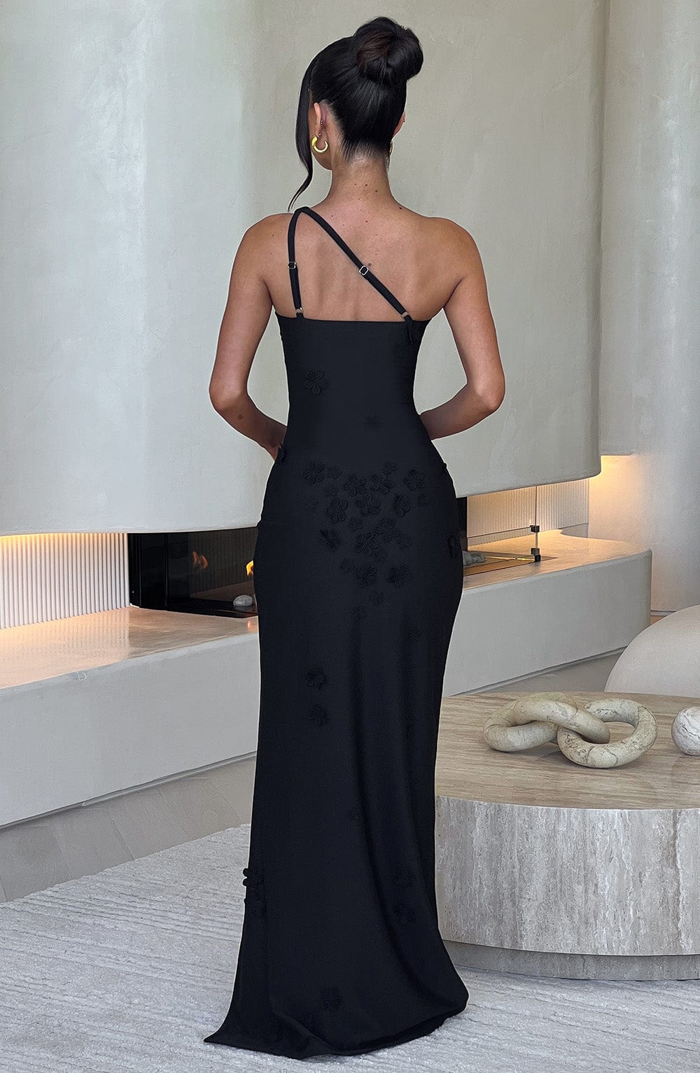 Abito Maxi Cynthia Nero