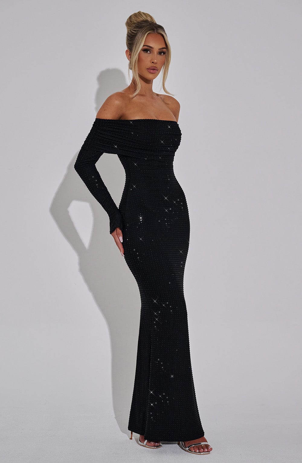 Abito Maxi Cyprus Nero