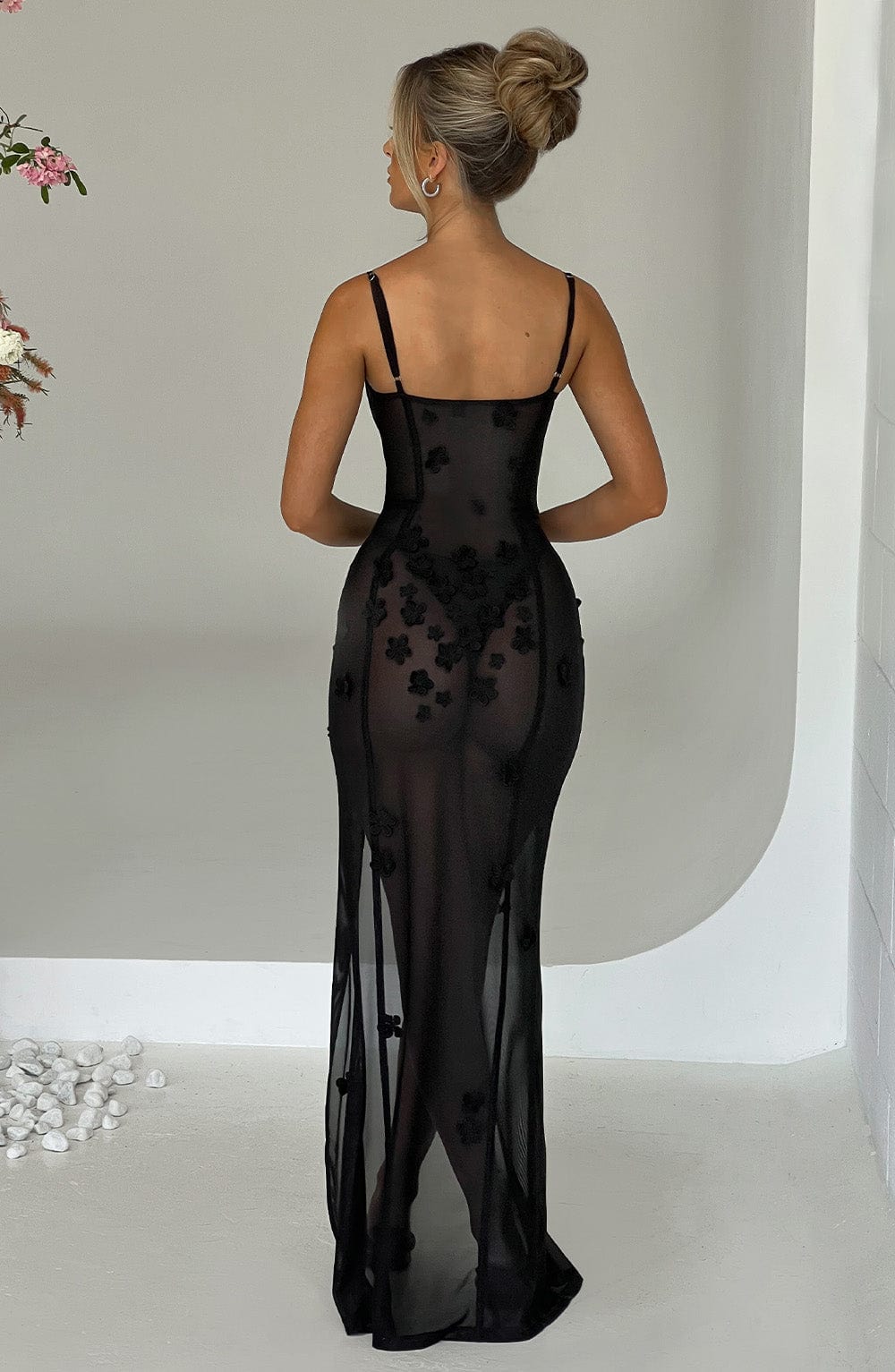 Abito Maxi Dalary Nero