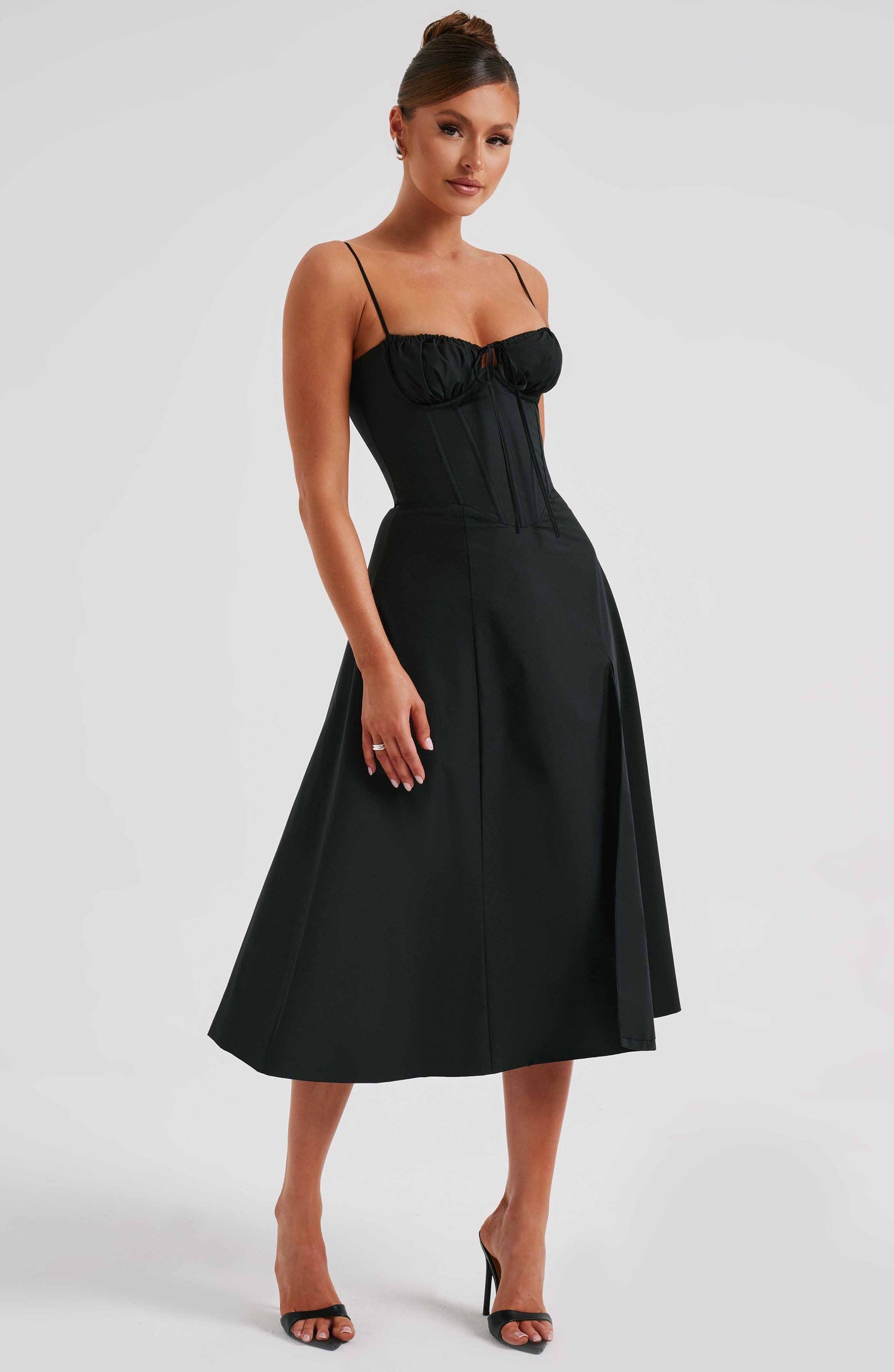 Abito Deanna Midi Nero