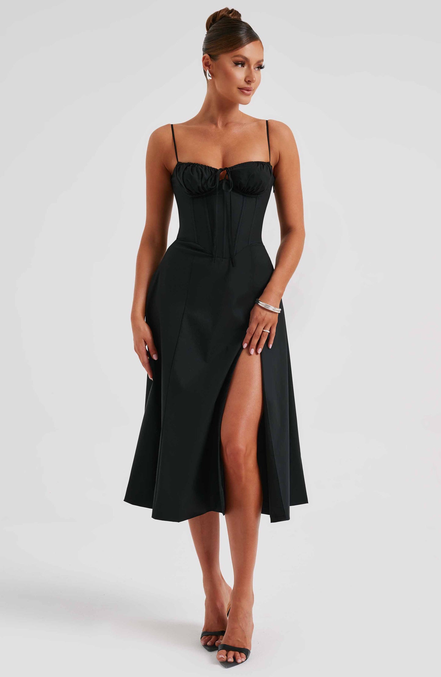 Abito Deanna Midi Nero