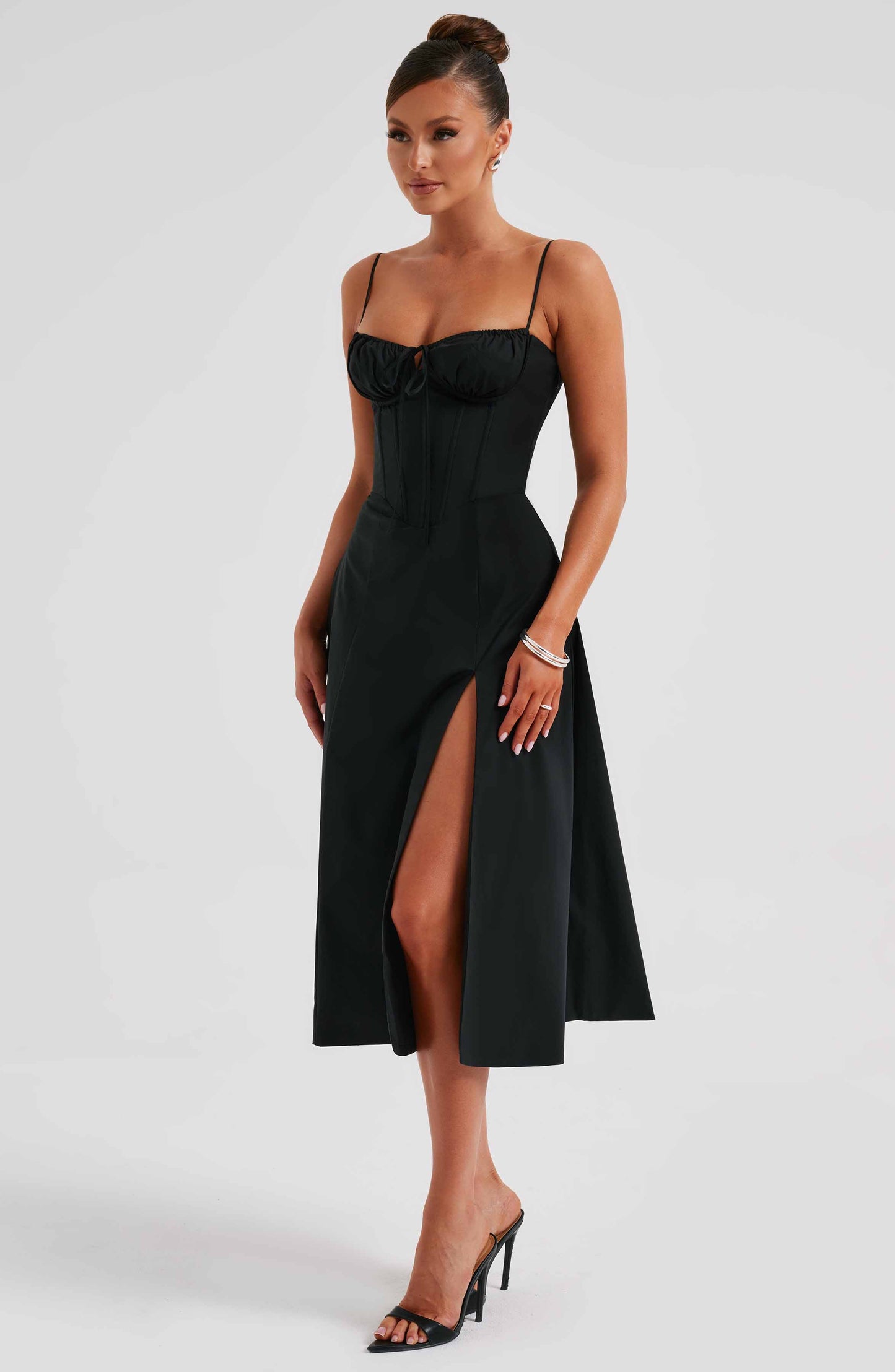 Abito Deanna Midi Nero