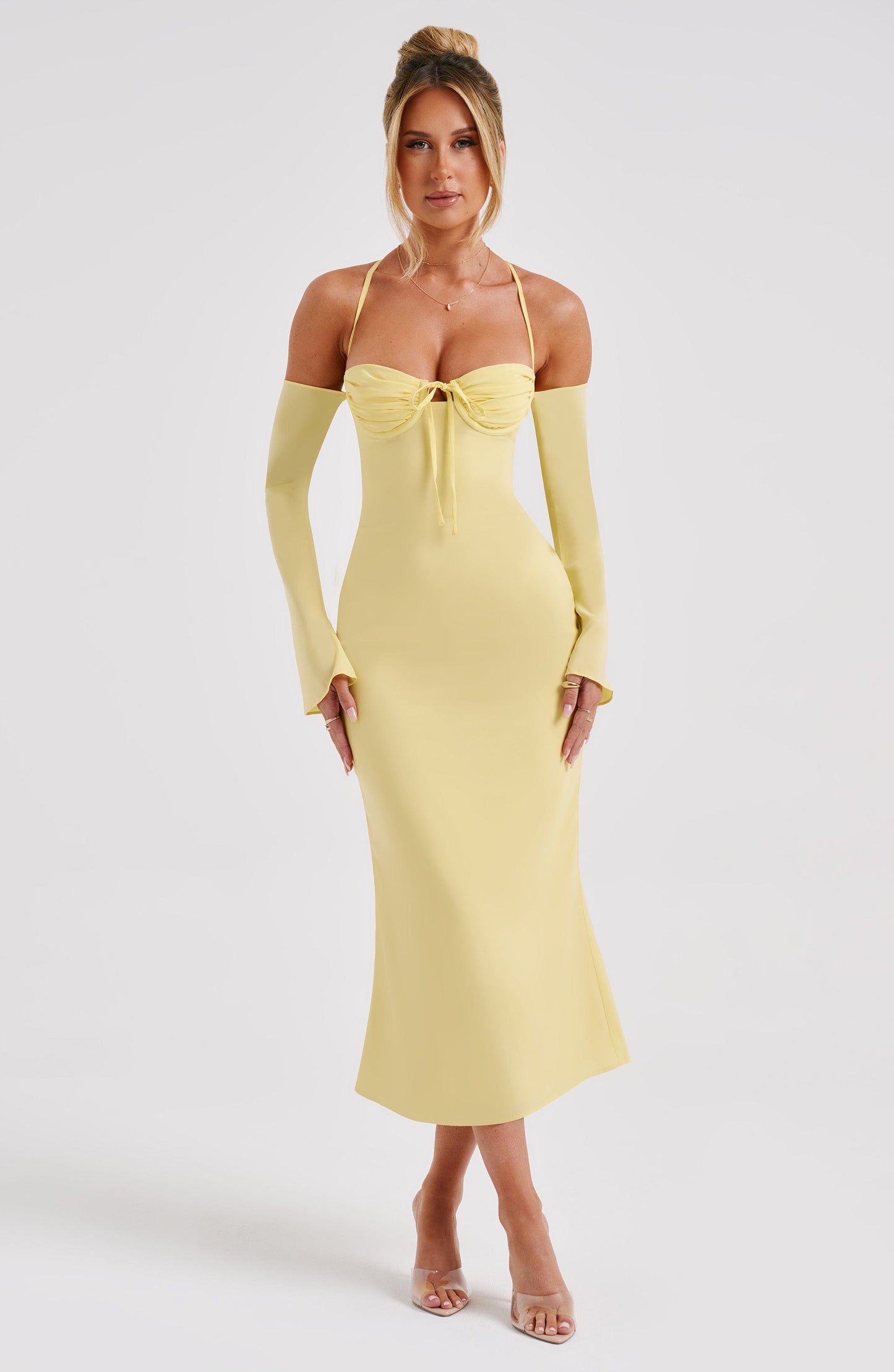 Abito Midi Dulce Limone