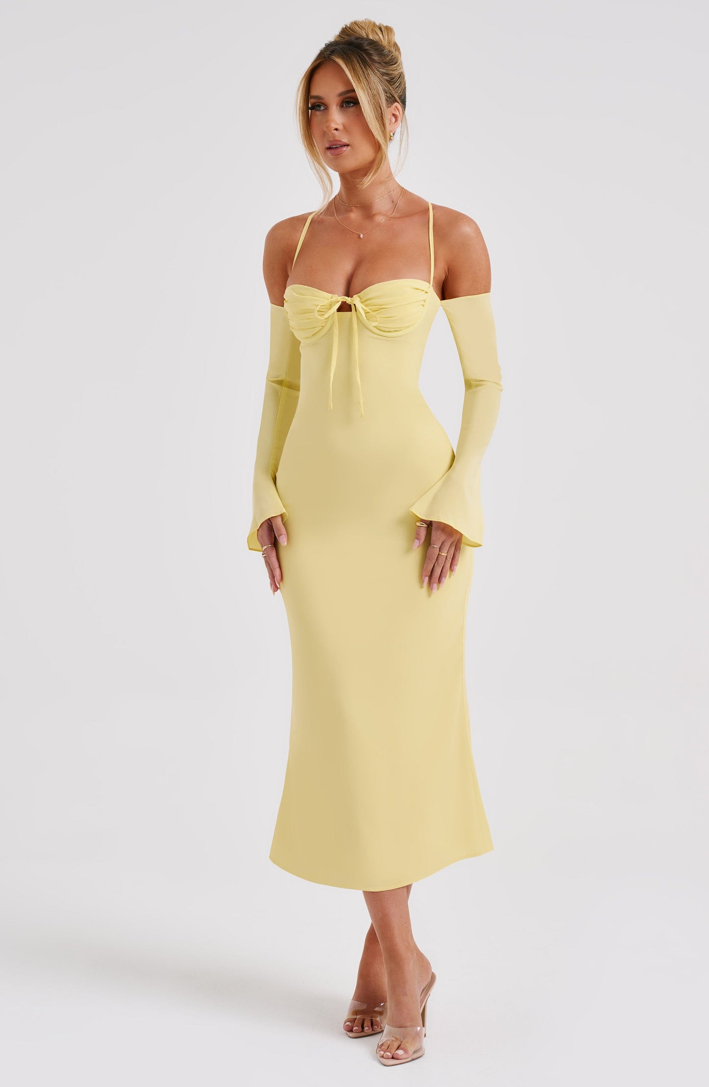 Abito Midi Dulce Limone