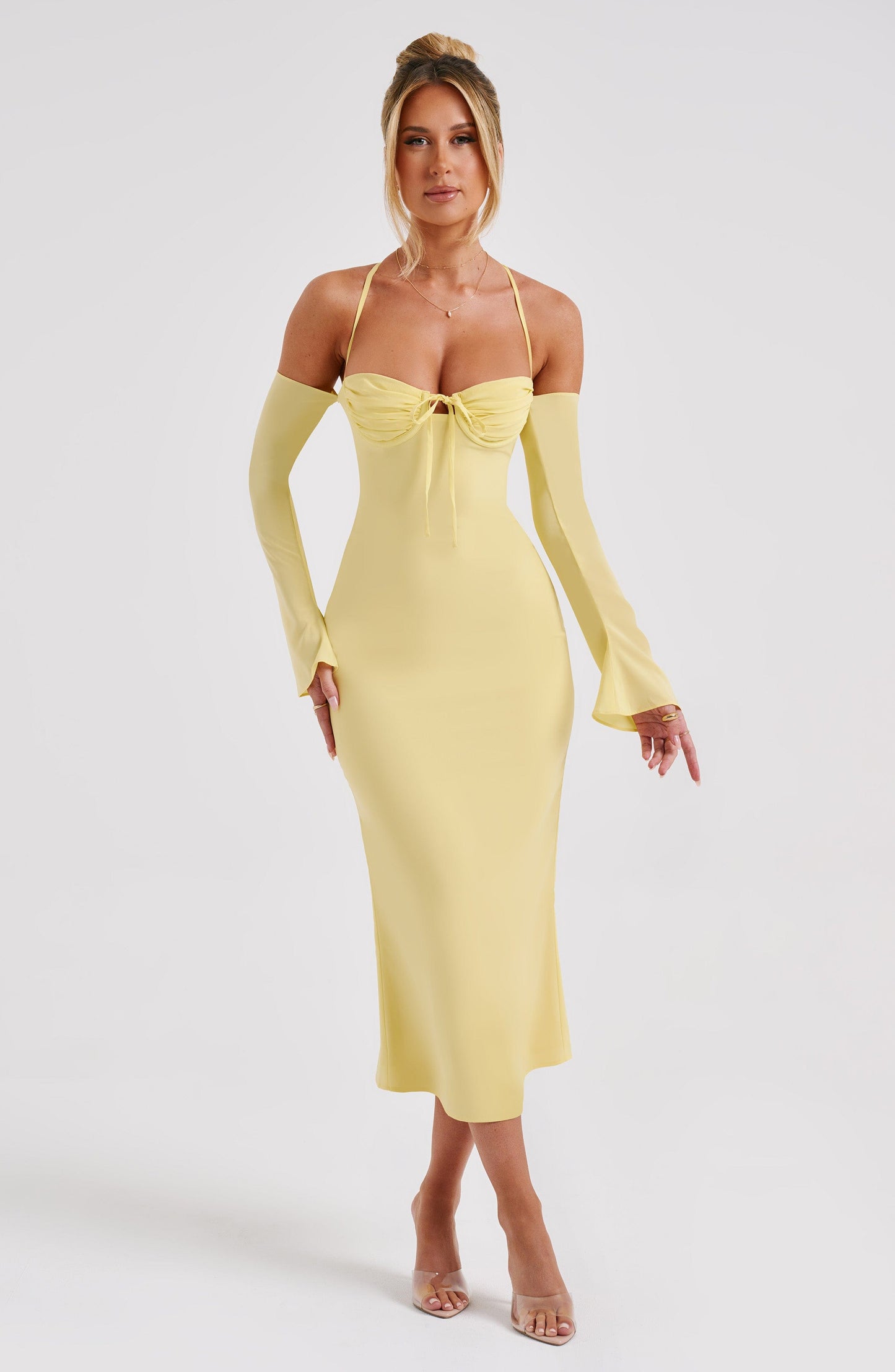 Abito Midi Dulce Limone