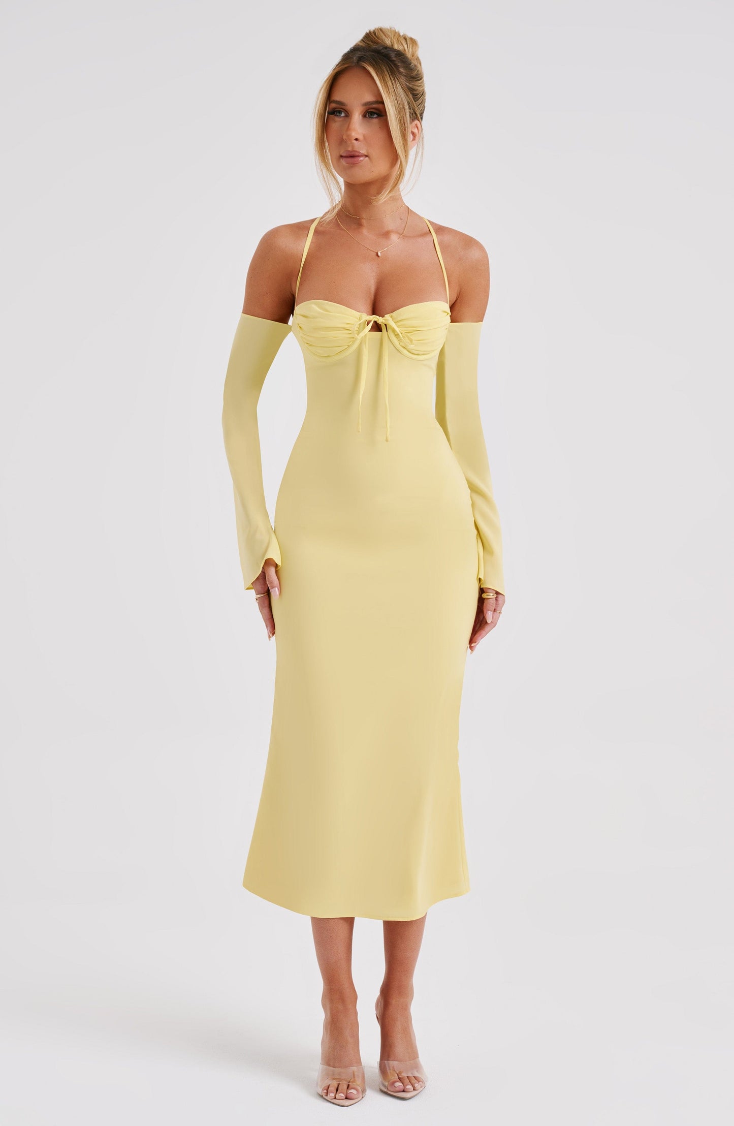 Abito Midi Dulce Limone