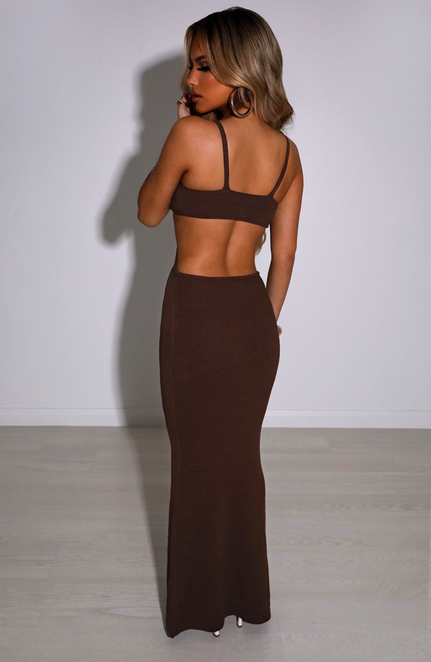 Abito Maxi Elianna Cioccolato
