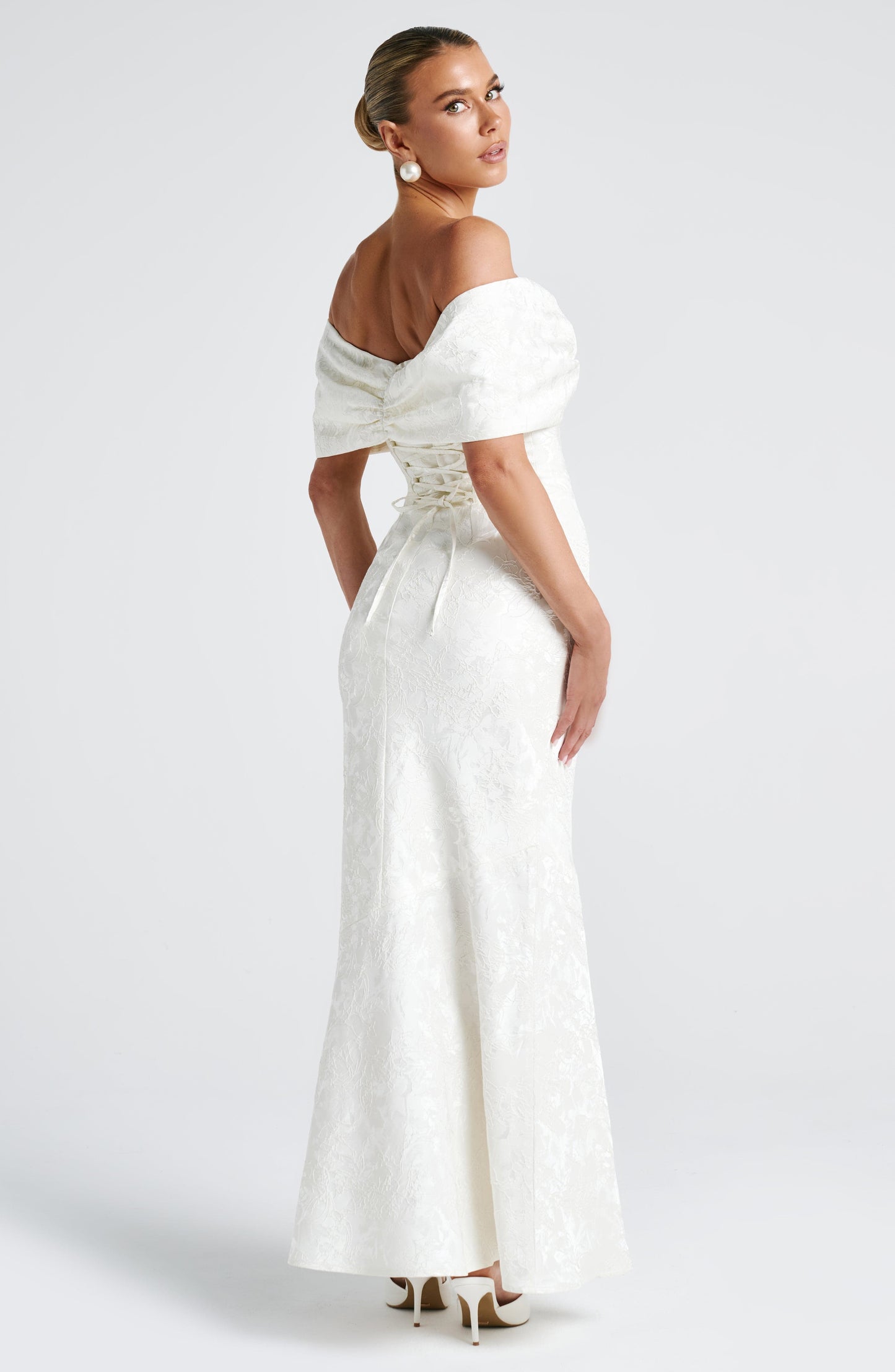 Abito Maxi Emberly - Avorio