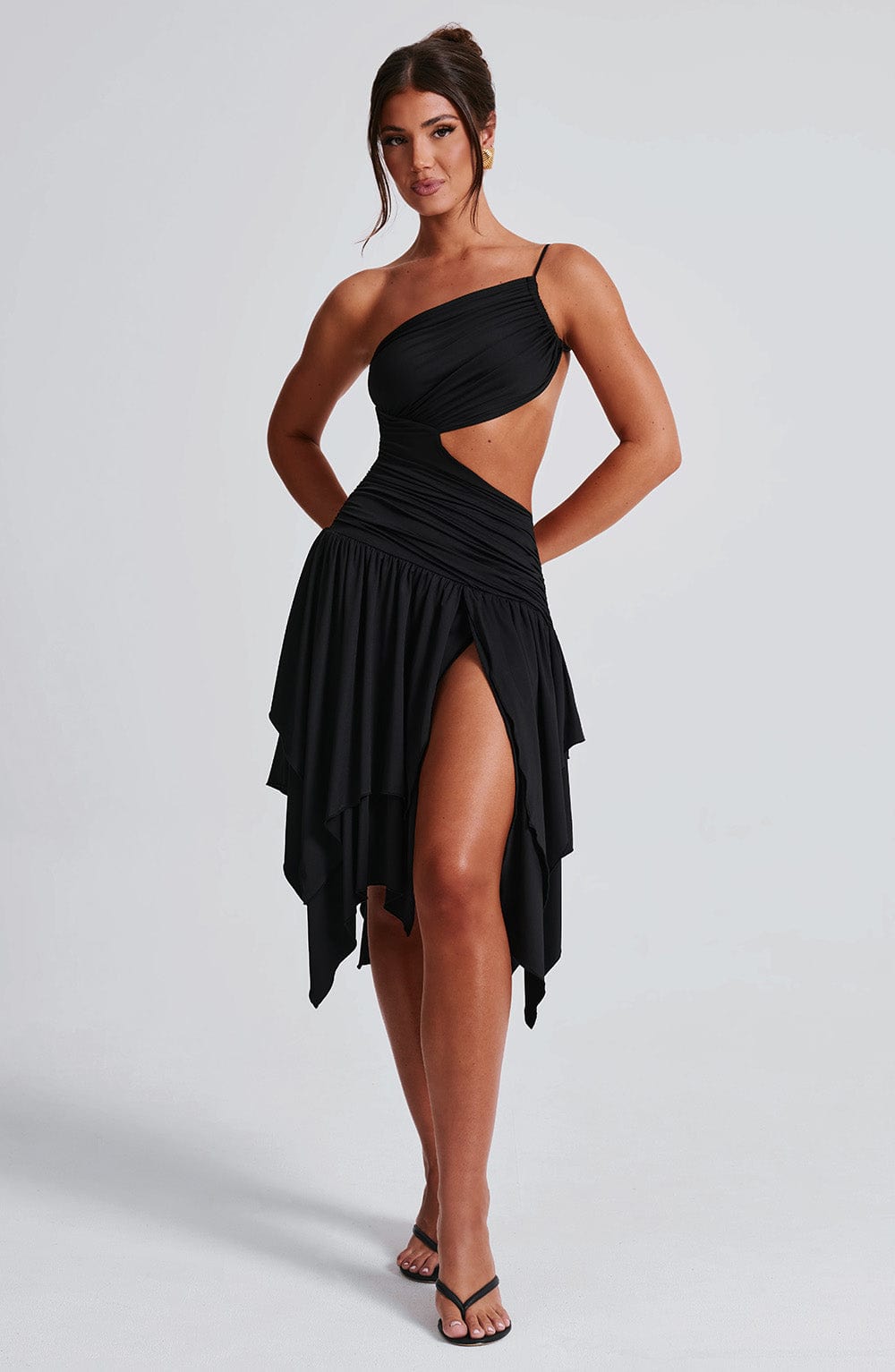 Abito Emeline Midi Nero