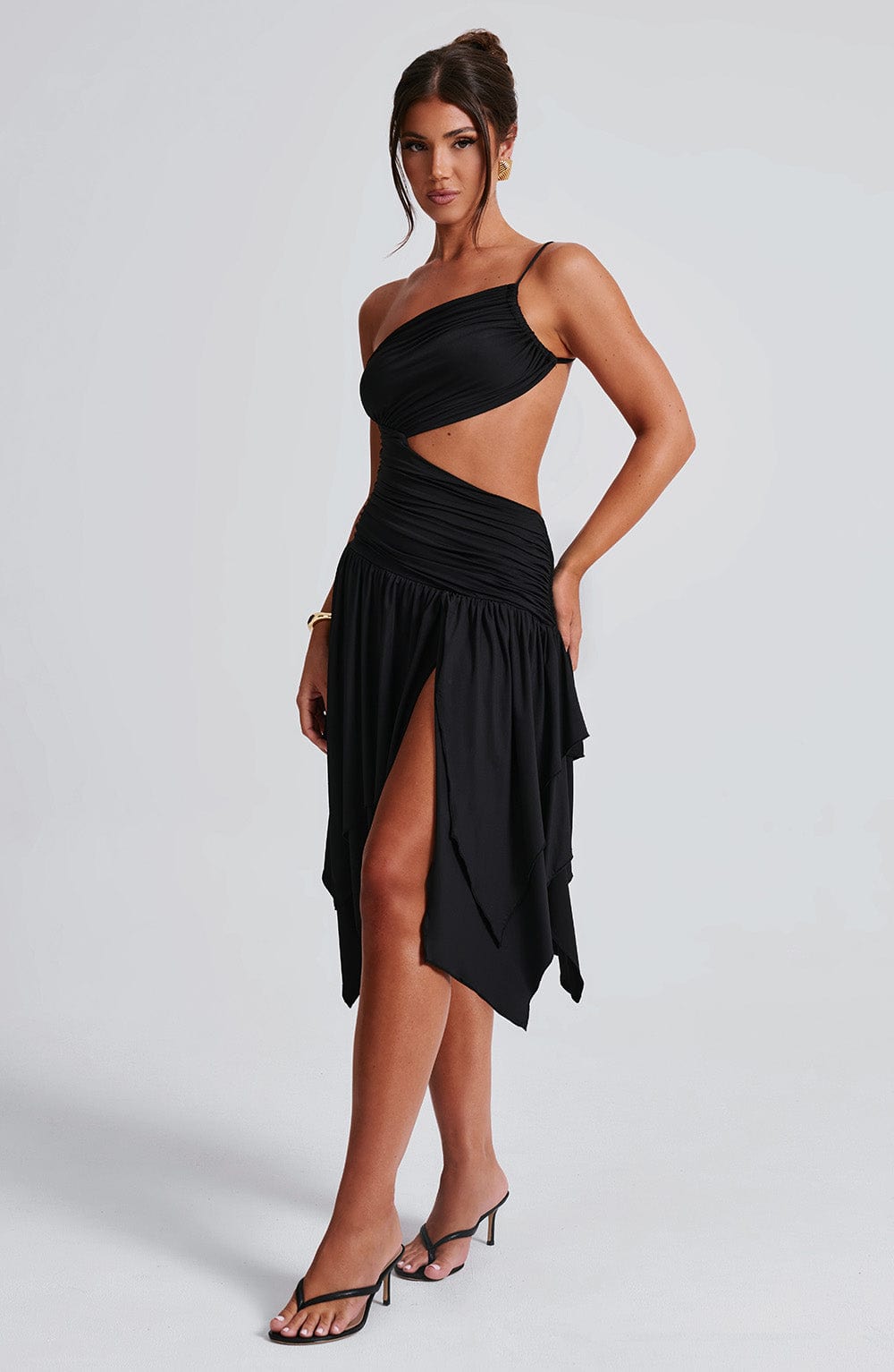 Abito Emeline Midi Nero