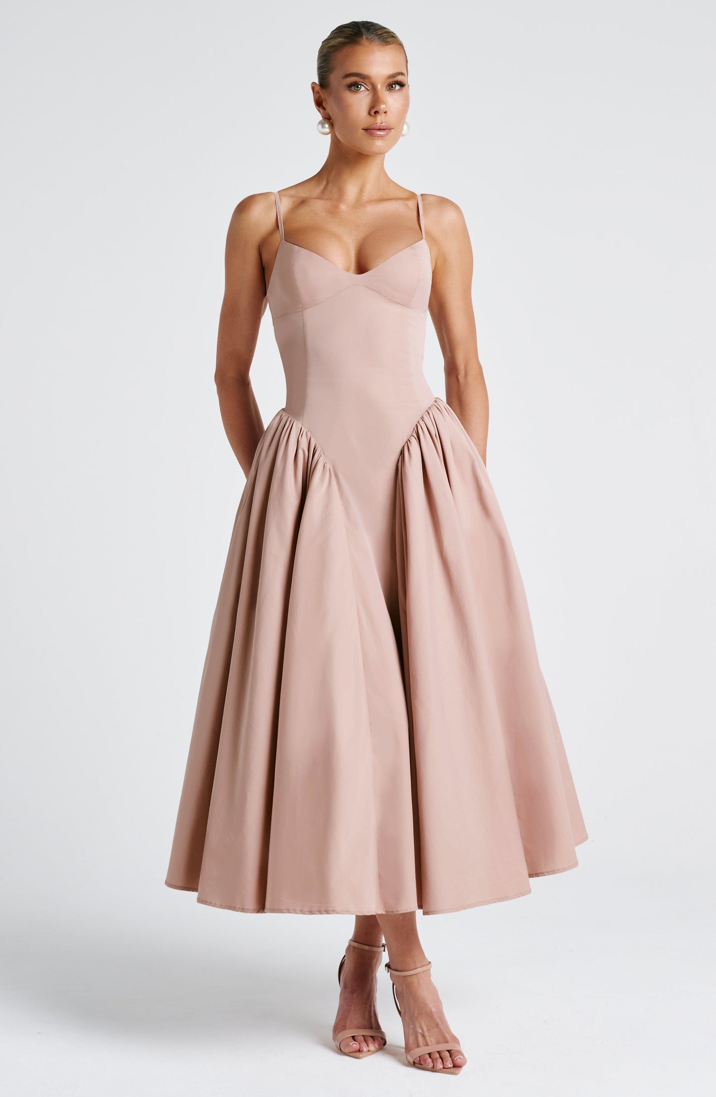 Abito Emerson Midi Vestito Clay