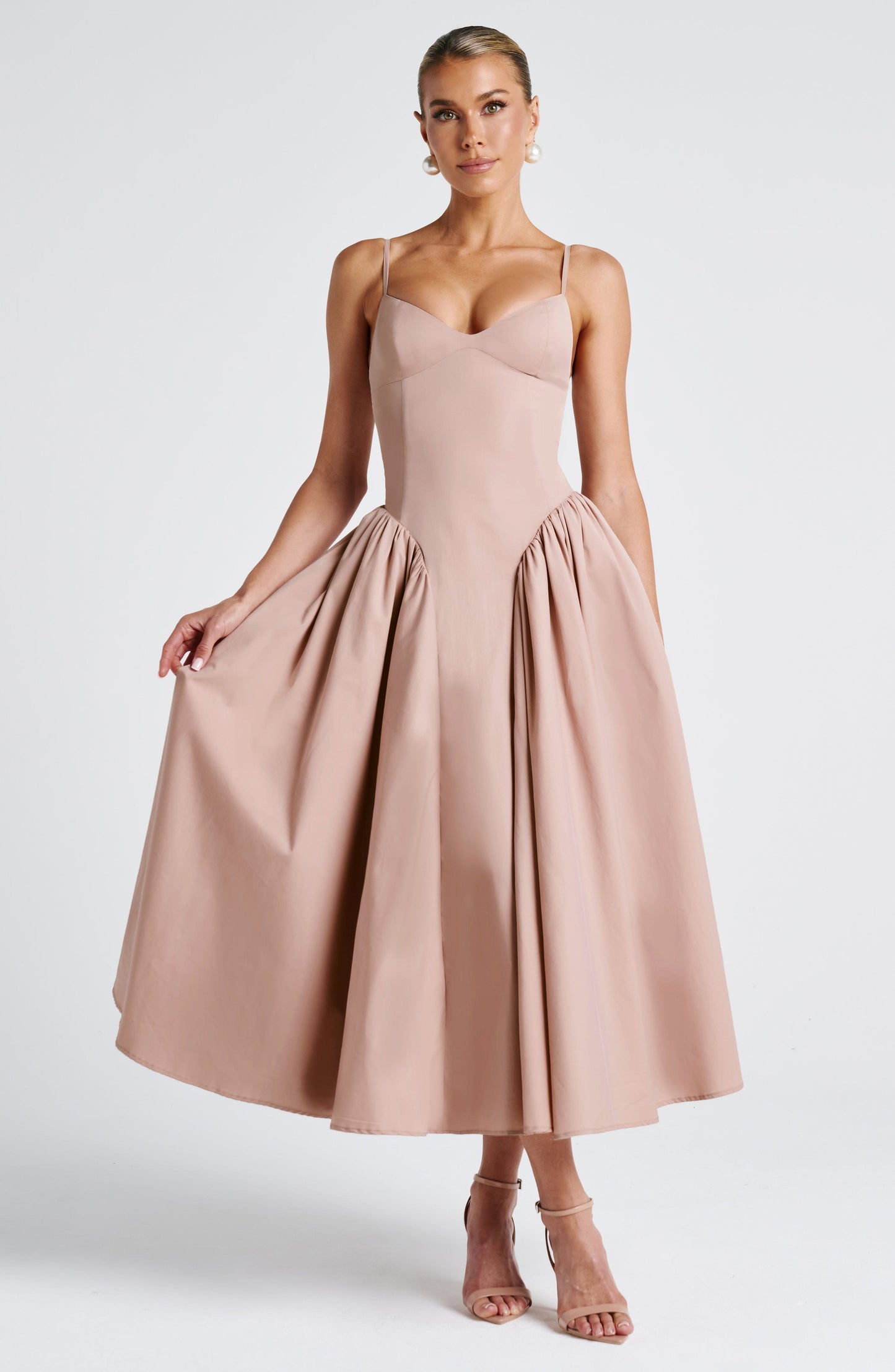 Abito Emerson Midi Vestito Clay