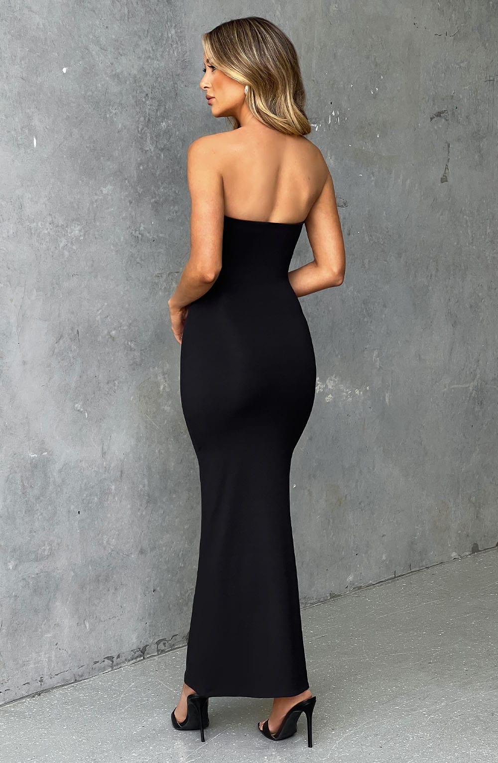 Abito Midi Nero Emery