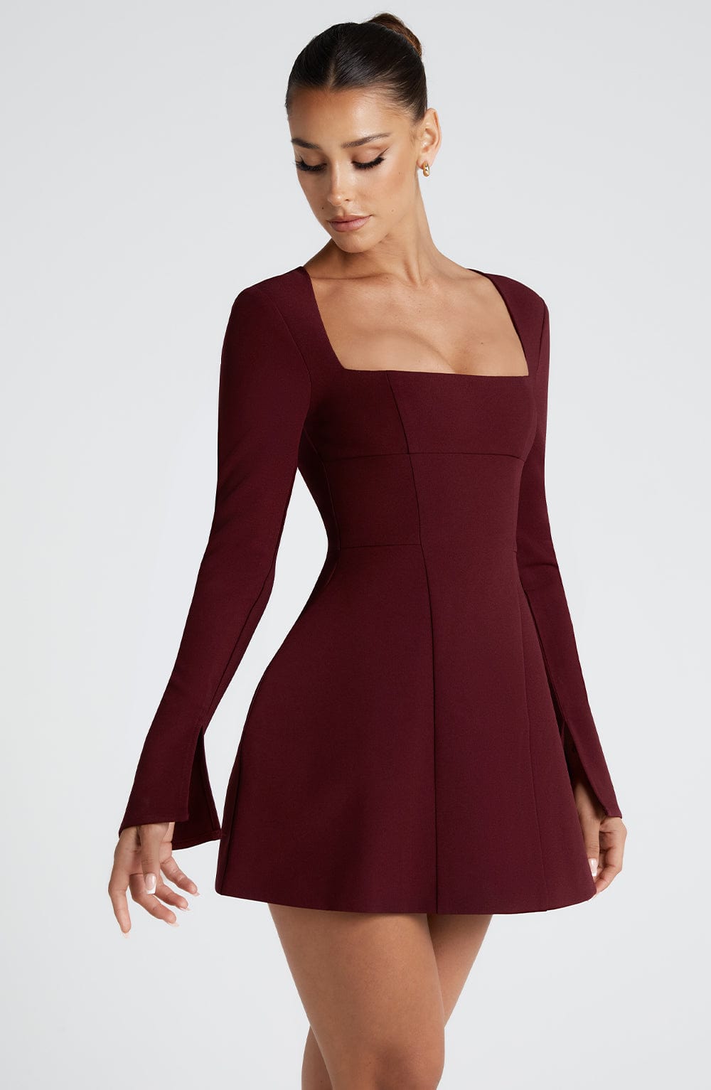 Abito Esme Mini - Cherry Lacquer