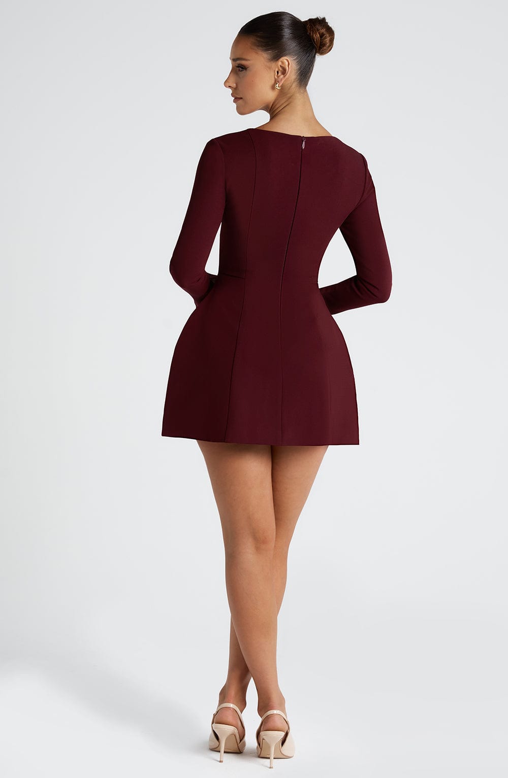 Abito Esme Mini - Cherry Lacquer