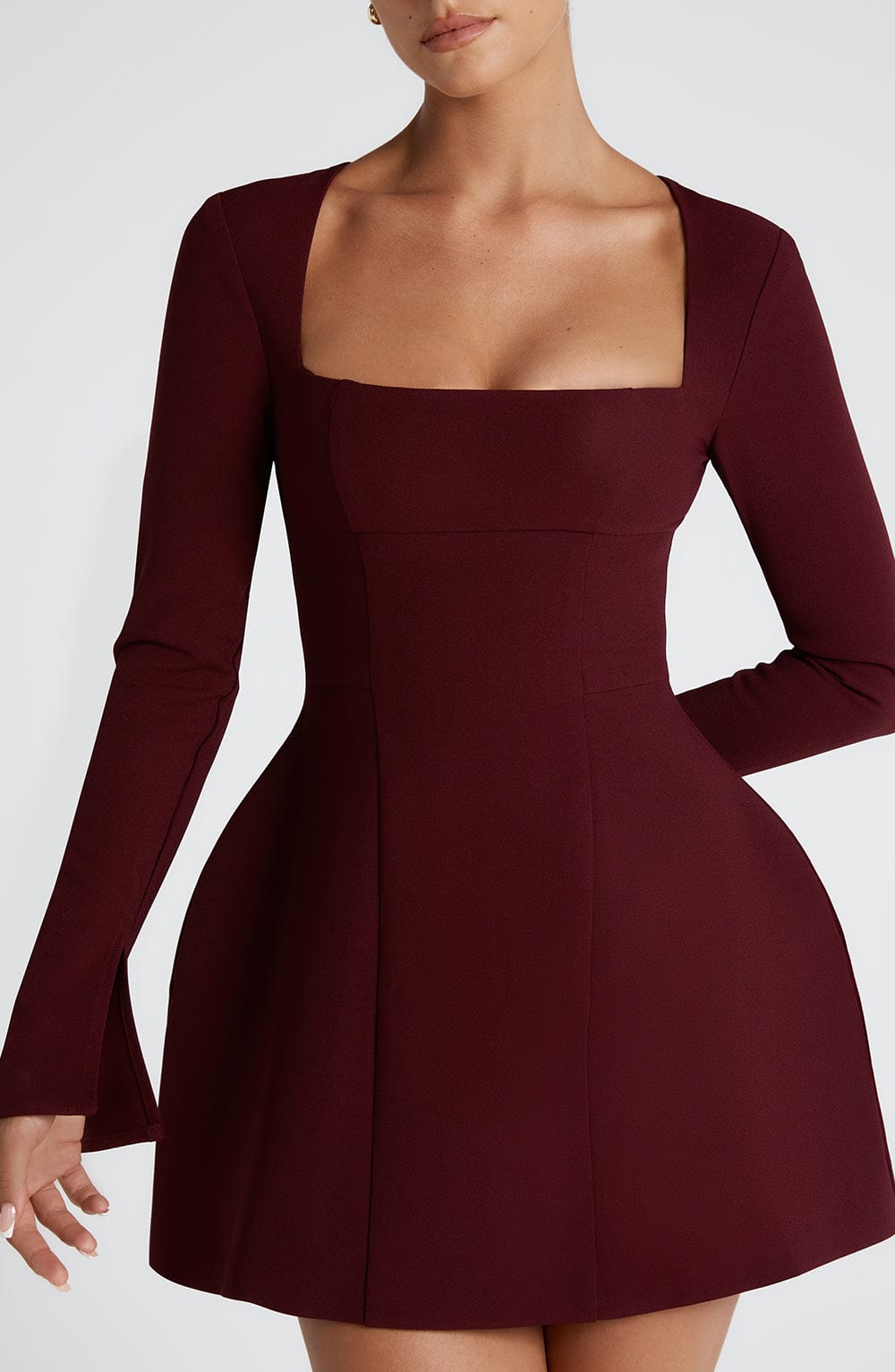 Abito Esme Mini - Cherry Lacquer