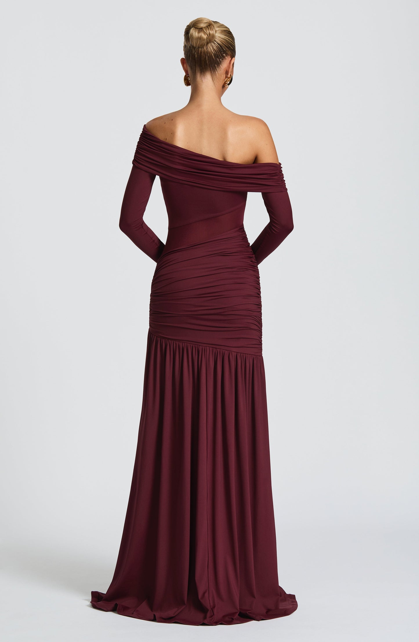 Abito Maxi Ettalie Cherry Lacquer