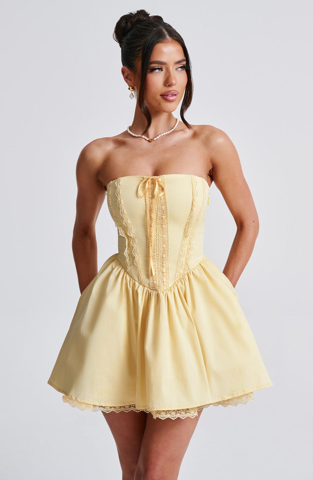 Abito Evie Mini Giallo