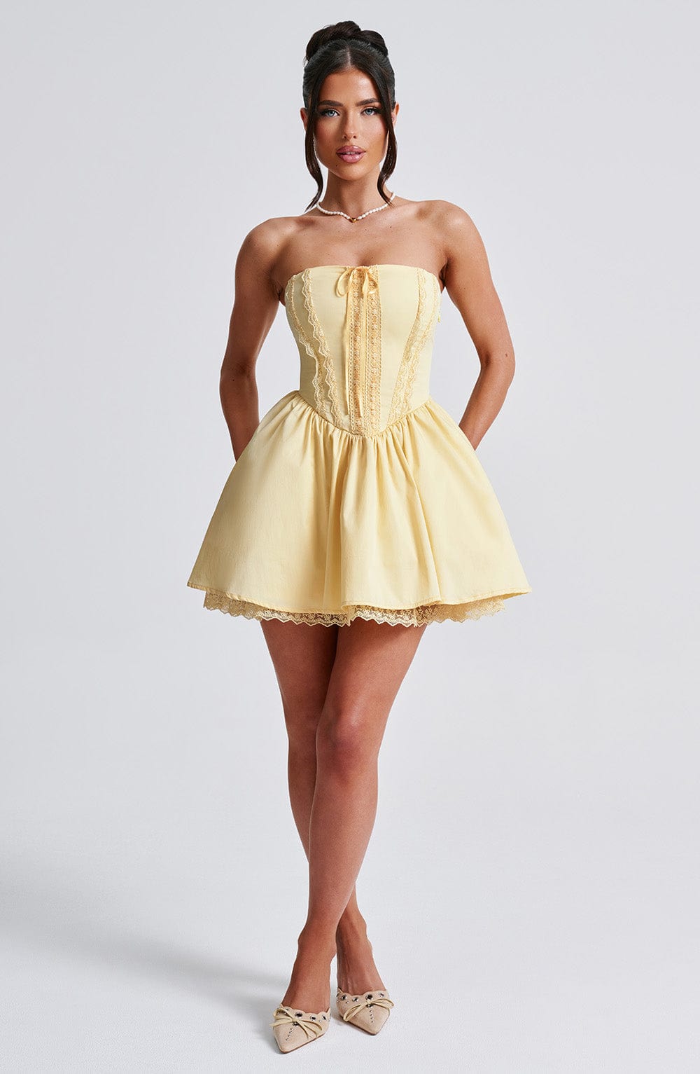 Abito Evie Mini Giallo