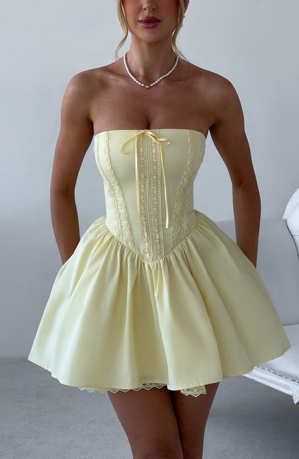 Abito Evie Mini Giallo