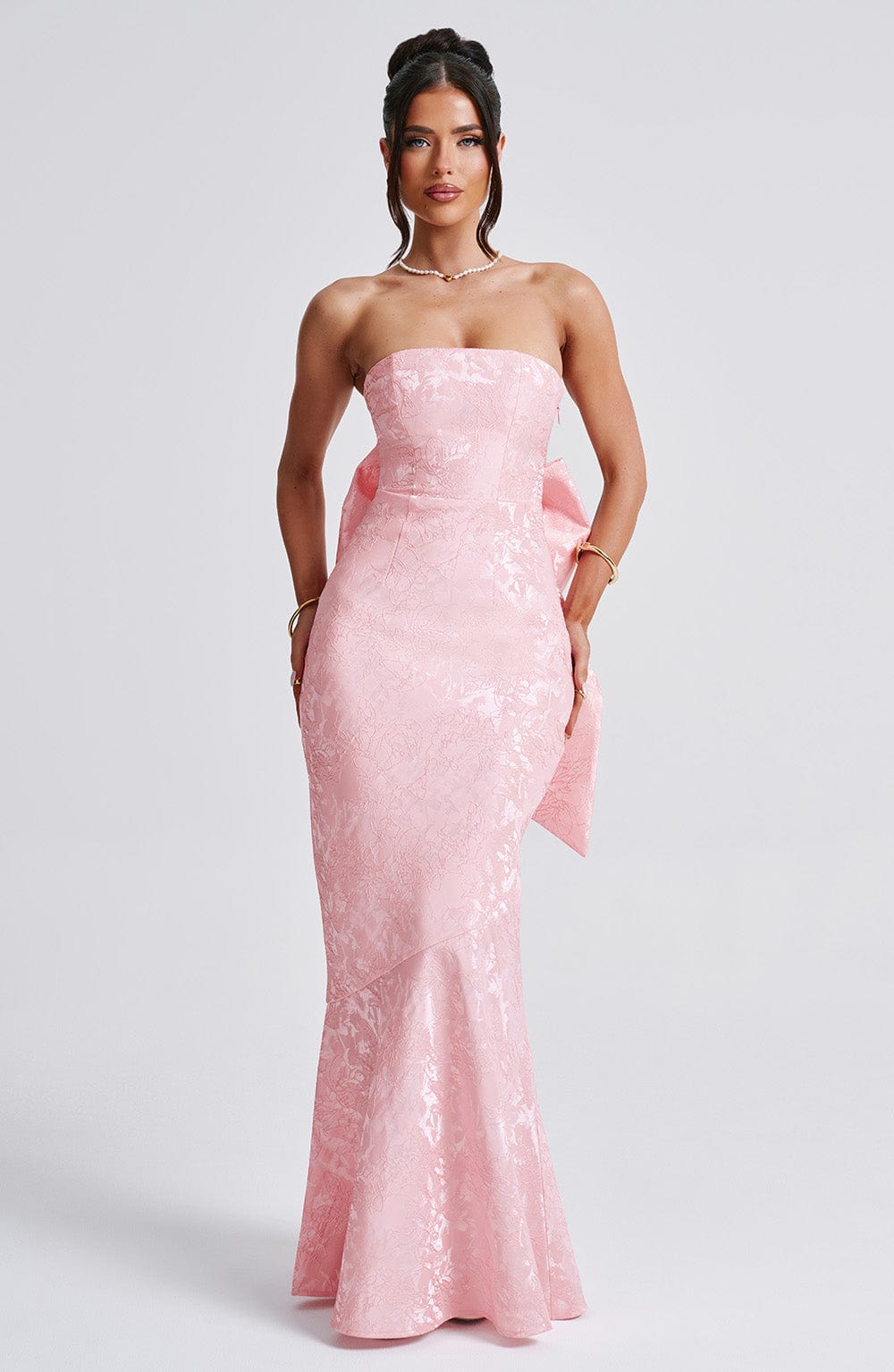 Abito Maxi Felicity Rosa