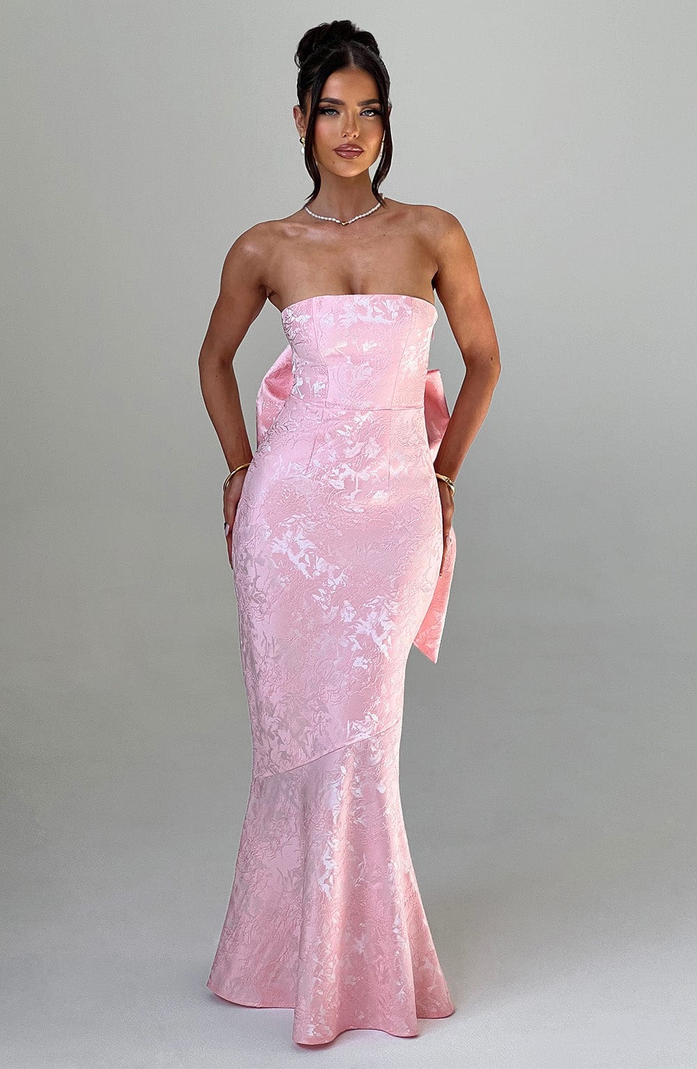 Abito Maxi Felicity Rosa